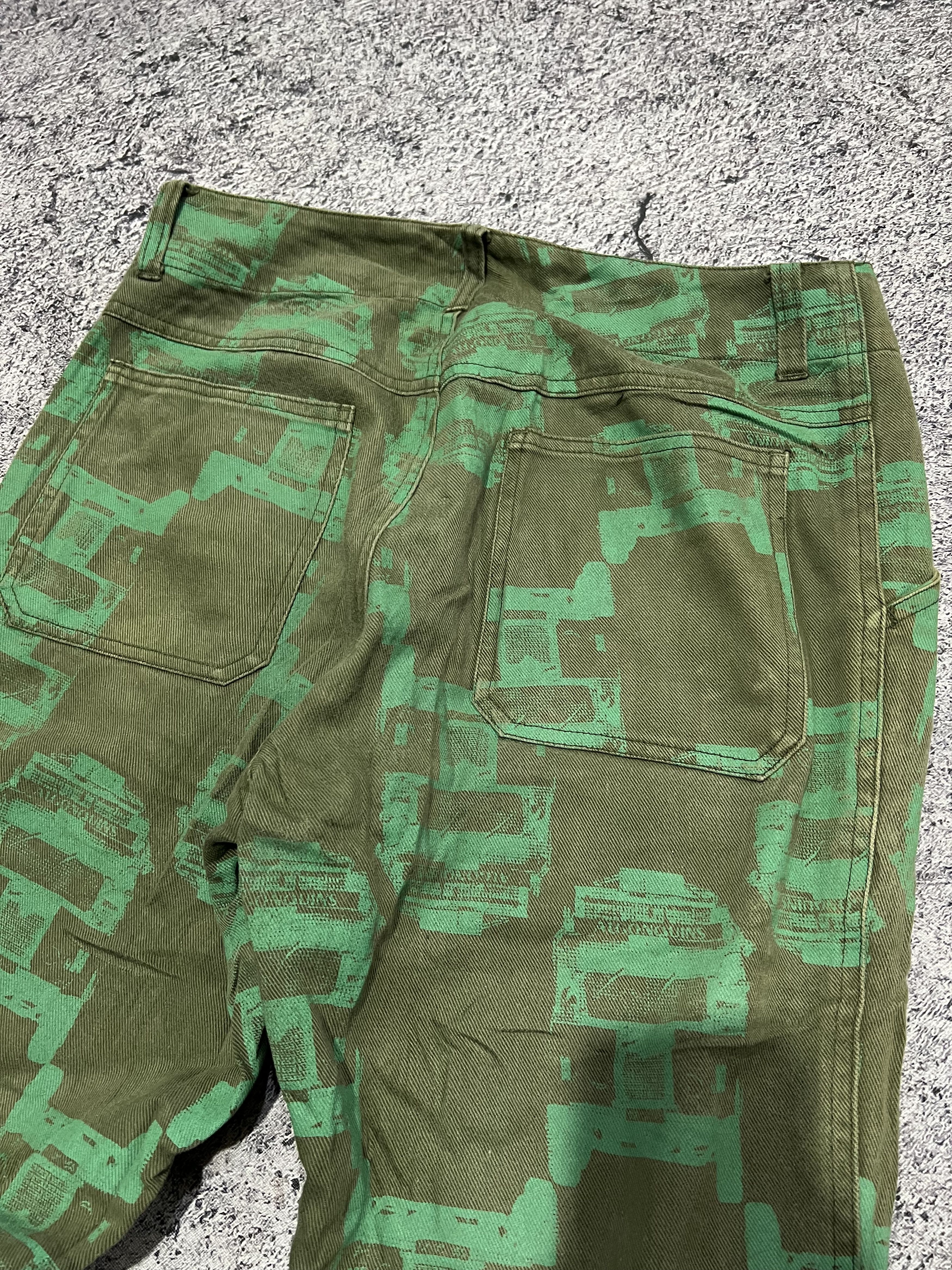Japanese Brand 2000s Algonquins Hysteric Poem Flare Bootcut Ifsix y2k Size US 29 - 5 Thumbnail