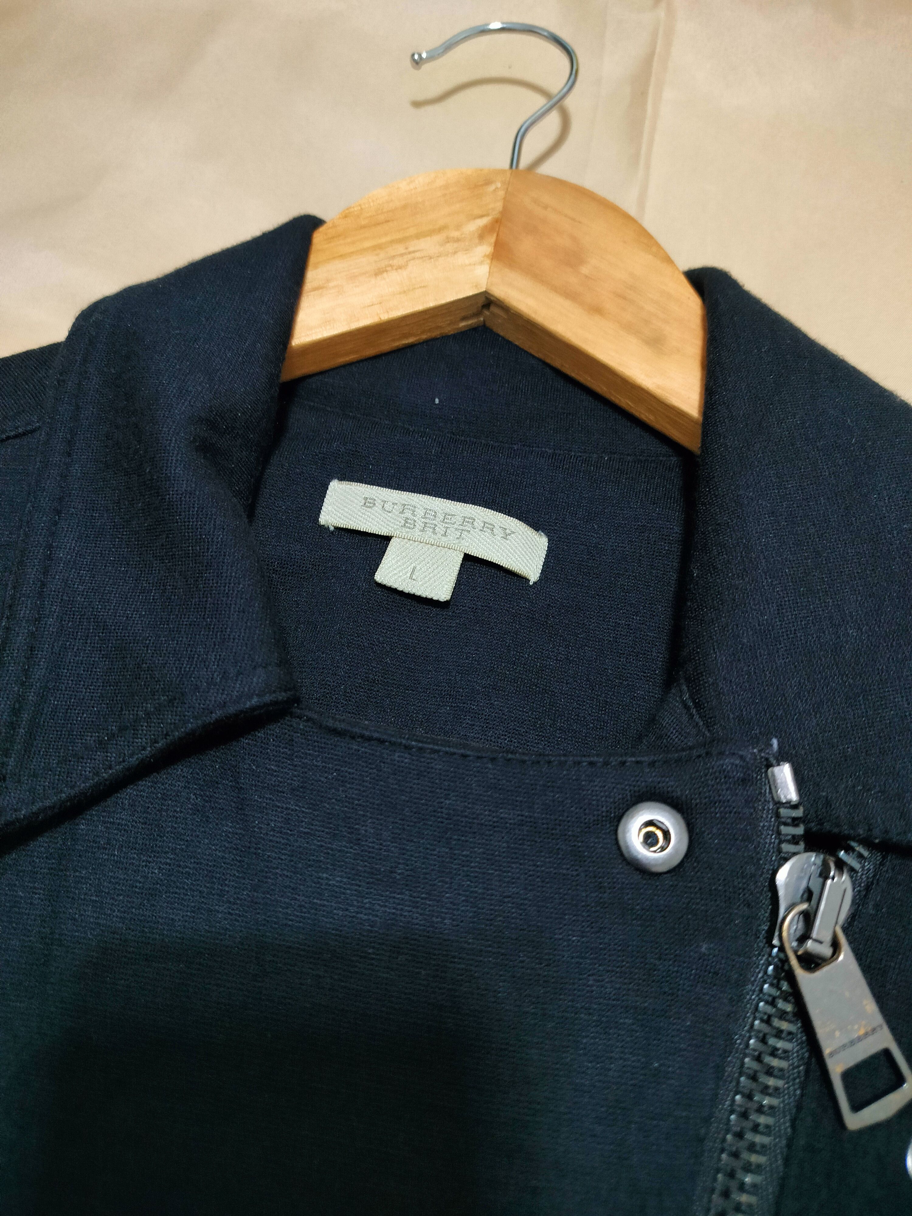 Burberry Burberry Brit Biker Jacket Size L / US 10 / IT 46 - 3 Thumbnail