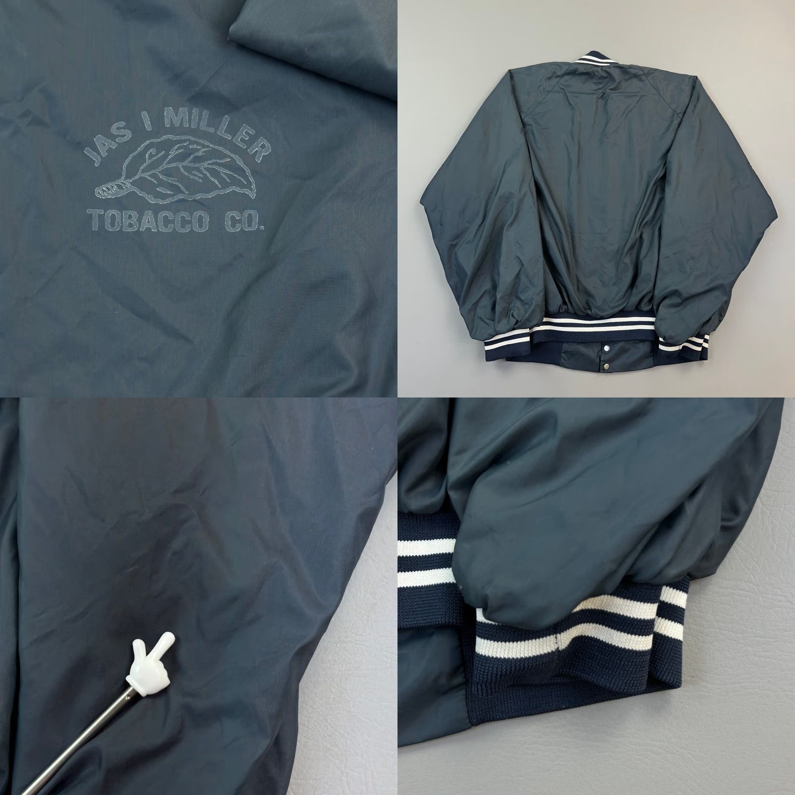 Coach VINTAGE Hartwell Coach Jacket Mens XL Blue USA 80s Tobacco Company Bomber Size US XL / EU 56 / 4 - 8 Thumbnail