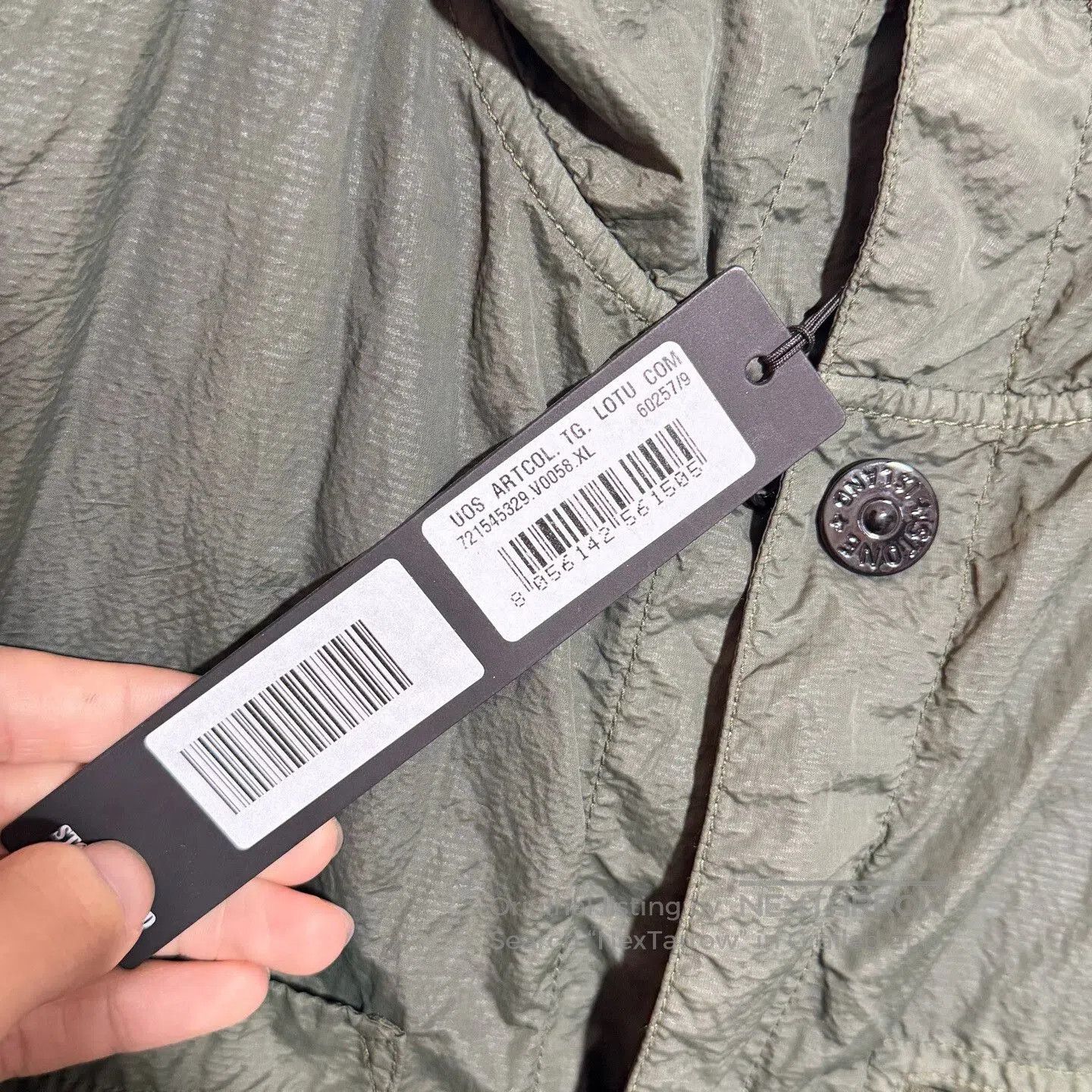 Stone Island Stone Island Metal Nylon Hooded Jacket. Size US XL / EU 56 / 4 - 5 Thumbnail