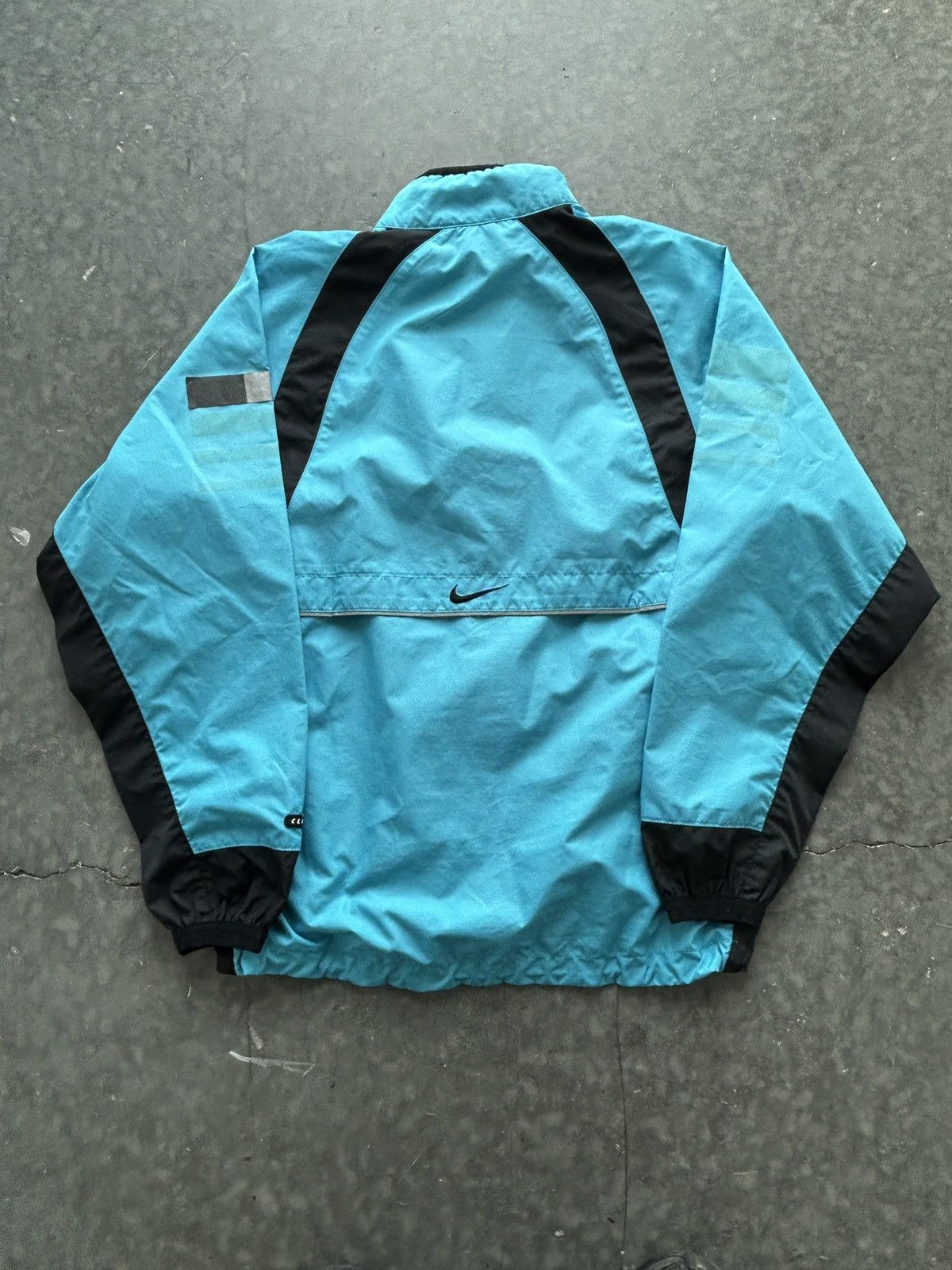 Nike Vintage 90s Baby Blue Nike Windbreaker Jacket Size US M / EU 48-50 / 2 - 9 Thumbnail
