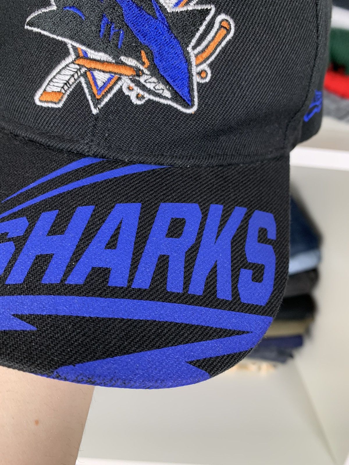 NHL × New Era New Era Sharks San Jose NHL Cap Hat Size ONE SIZE - 4 Thumbnail