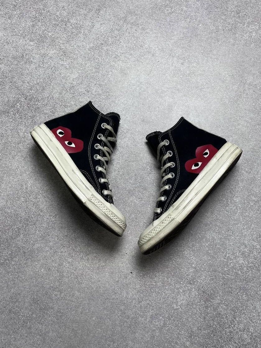 Comme des Garcons × Converse × Vintage Vintage Play Comme Des Garcons x Converse Chuck Taylor UK 5 Size US 7.5 / IT 37.5 - 6 Thumbnail