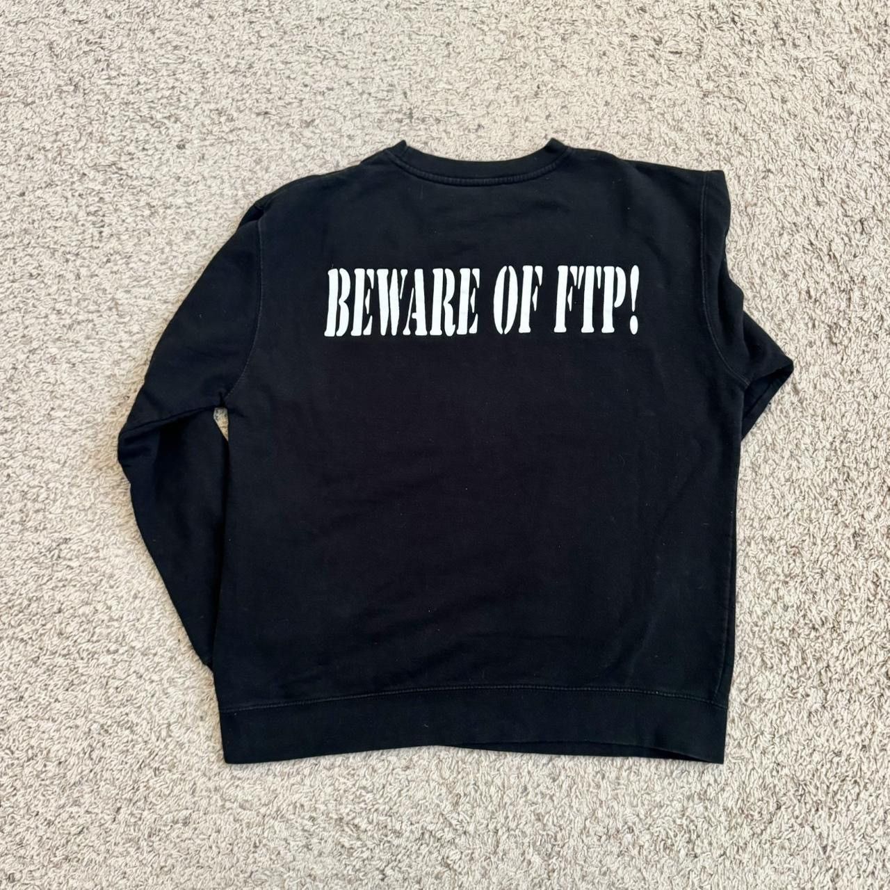 Other FTP FTPOSSEE Black Crewneck Sweatshirt Large Size US L / EU 52-54 / 3 - 6 Thumbnail