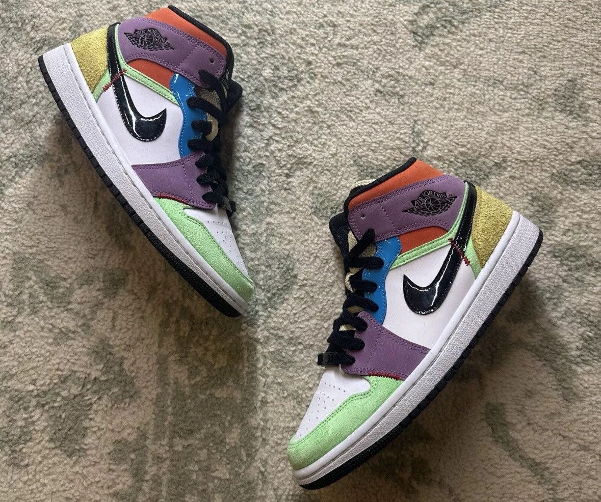 Jordan Brand Air Jordan 1 SE Mid Lightbulb W Size US 8.5 / IT 38.5 - 1 Thumbnail