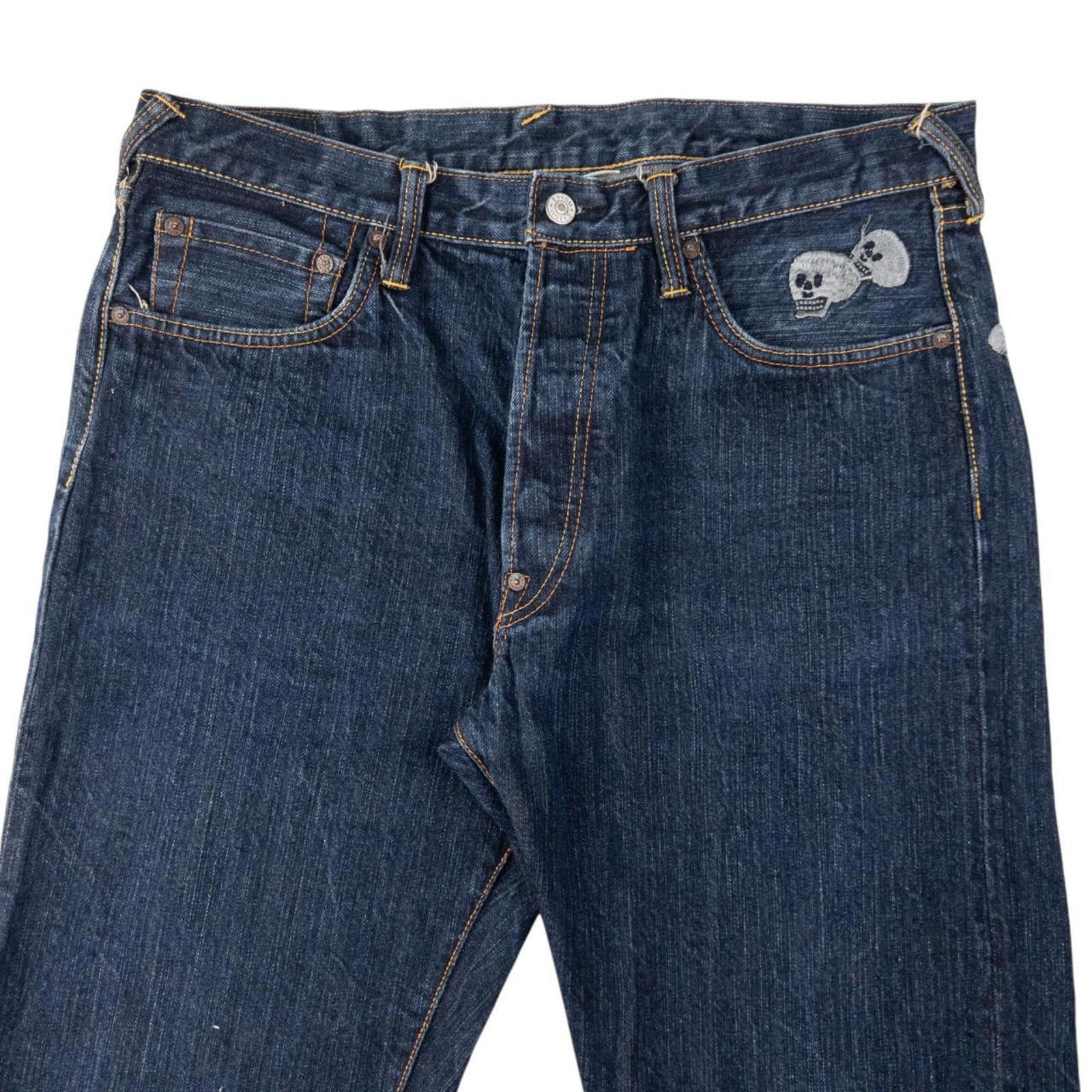 Evisu Vintage Evisu Skull Daicock Japanese Denim Jeans Size W35 Size US 36 / EU 52 - 3 Thumbnail