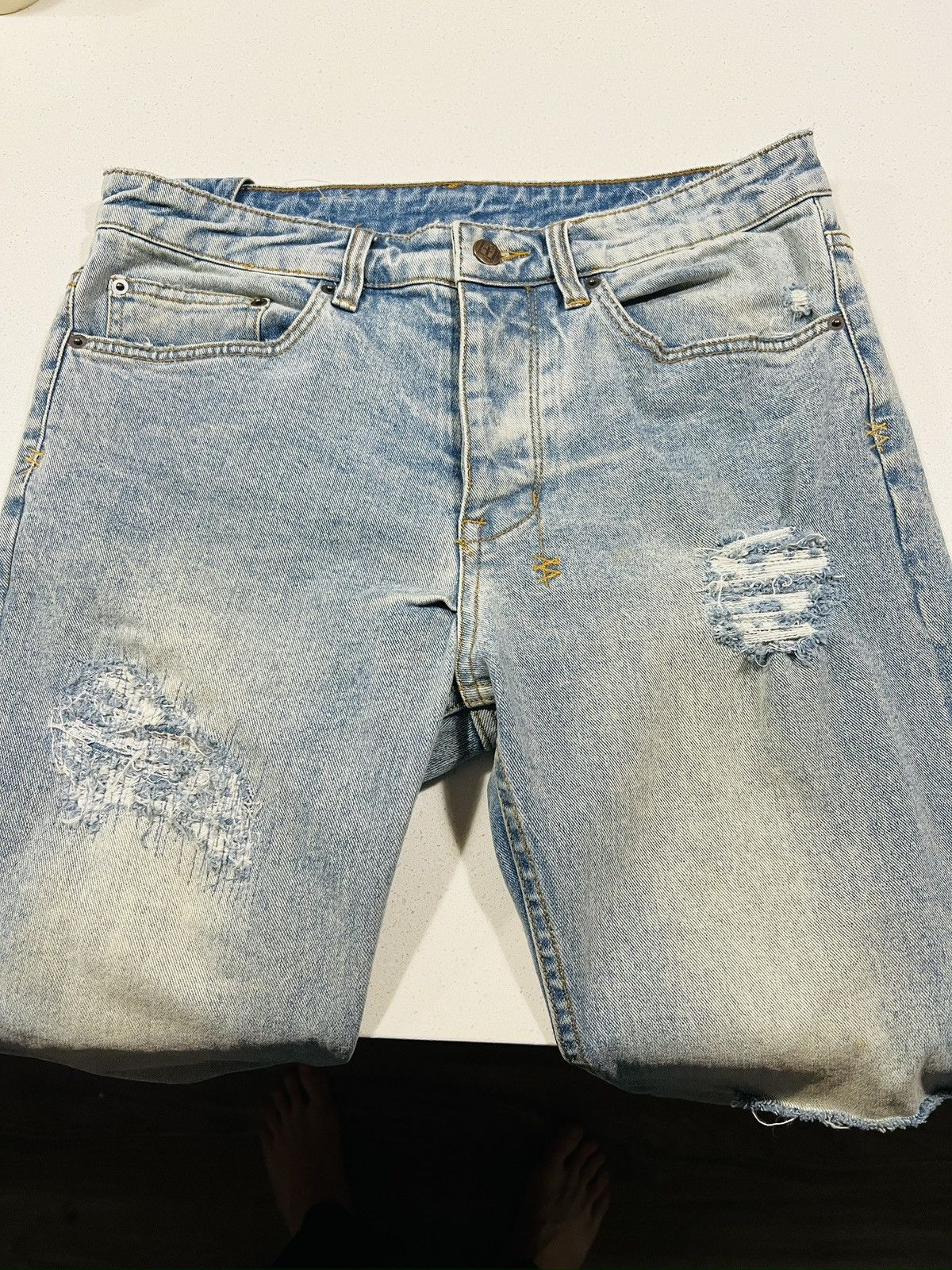 Ksubi KSUBI CHITCH CHOP SLICE ' N DICE JEANS Blue Men’s 32 Size US 32 / EU 48 - 7 Thumbnail