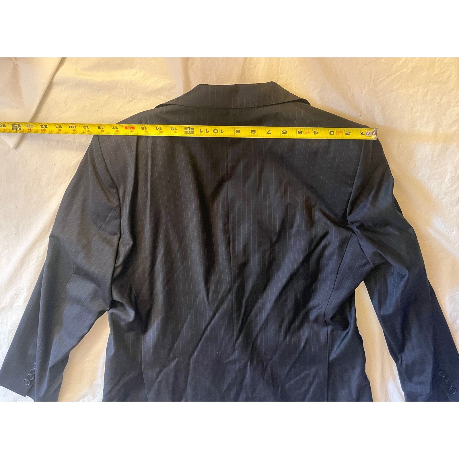Salvatore Ferragamo Salvatore Ferragamo Wool Black Blazer/Jacket Men’s Size L Size 54R - 7 Thumbnail