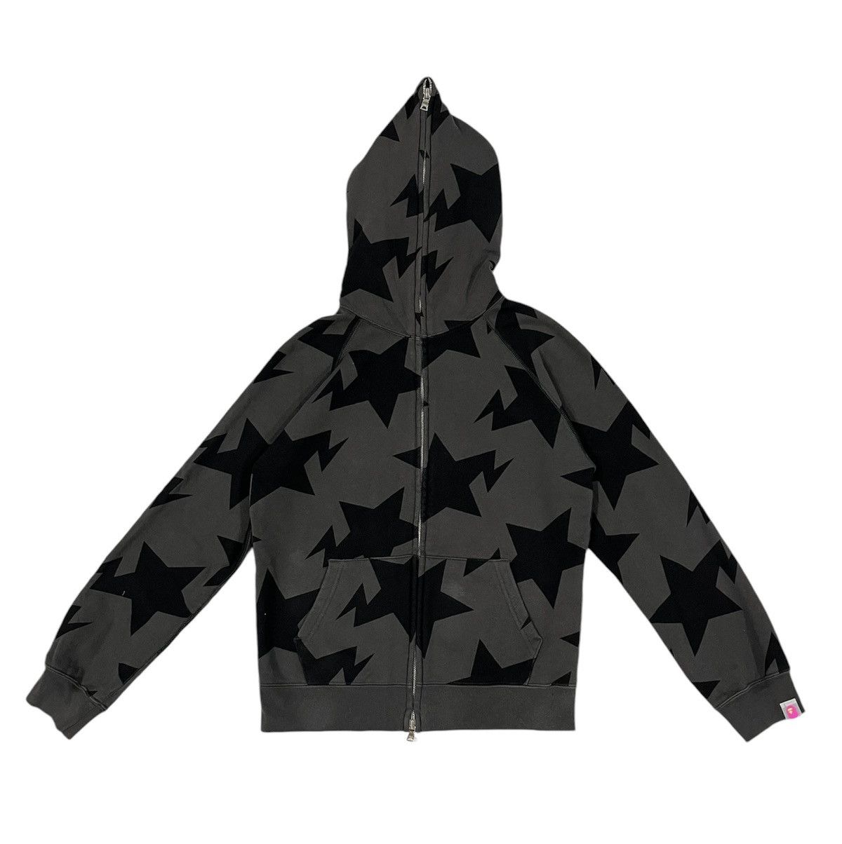 Like new‼️ Bape Sta Pattern Full Zip Hoodie Short