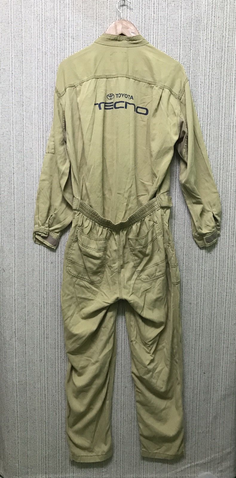Japanese Brand ‼️ vintage overall toyota tecno workers jacket Size US 31 - 2 Thumbnail