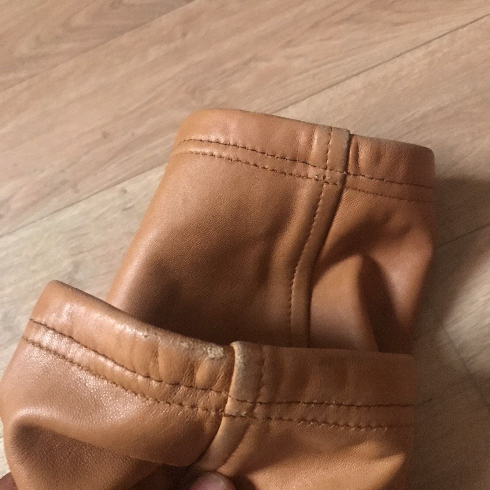 Burberry Burberry London Leather Jacket trench coat Overcoat ORANGE Size L / US 10 / IT 46 - 8 Thumbnail