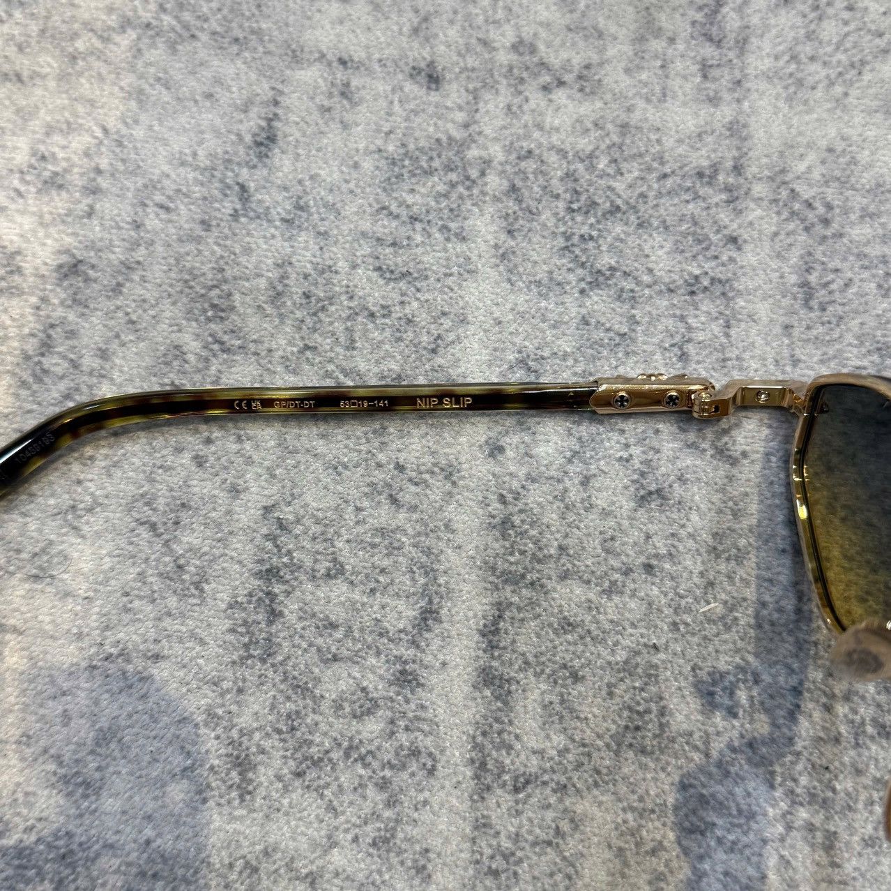 Chrome Hearts CHROME HEARTS NIP SLIP Gold Plated/Dark Tortoise Size ONE SIZE - 4 Thumbnail