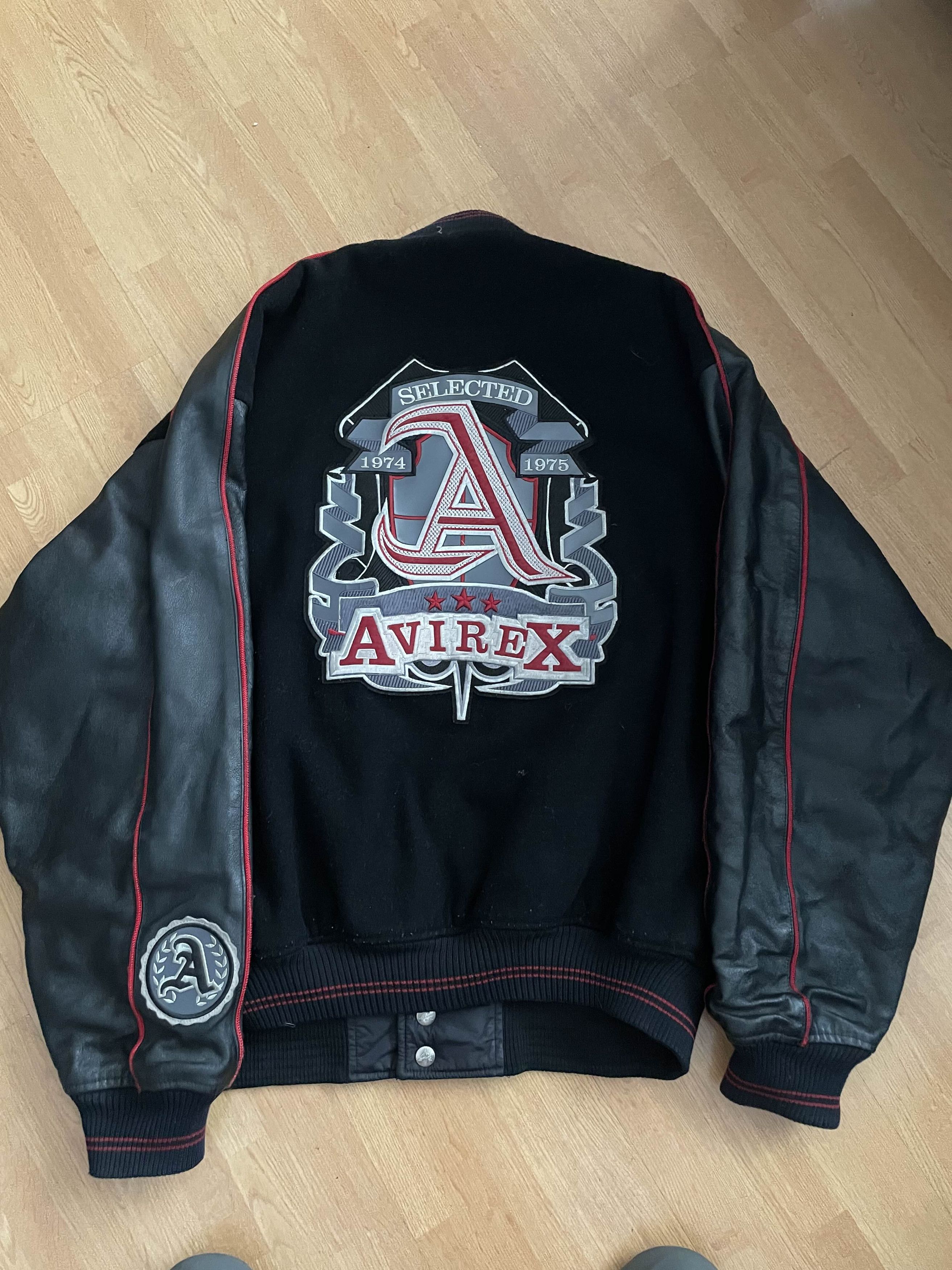 Avirex Avirex Reversible Leather Jacket Size US XL / EU 56 / 4 - 5 Thumbnail