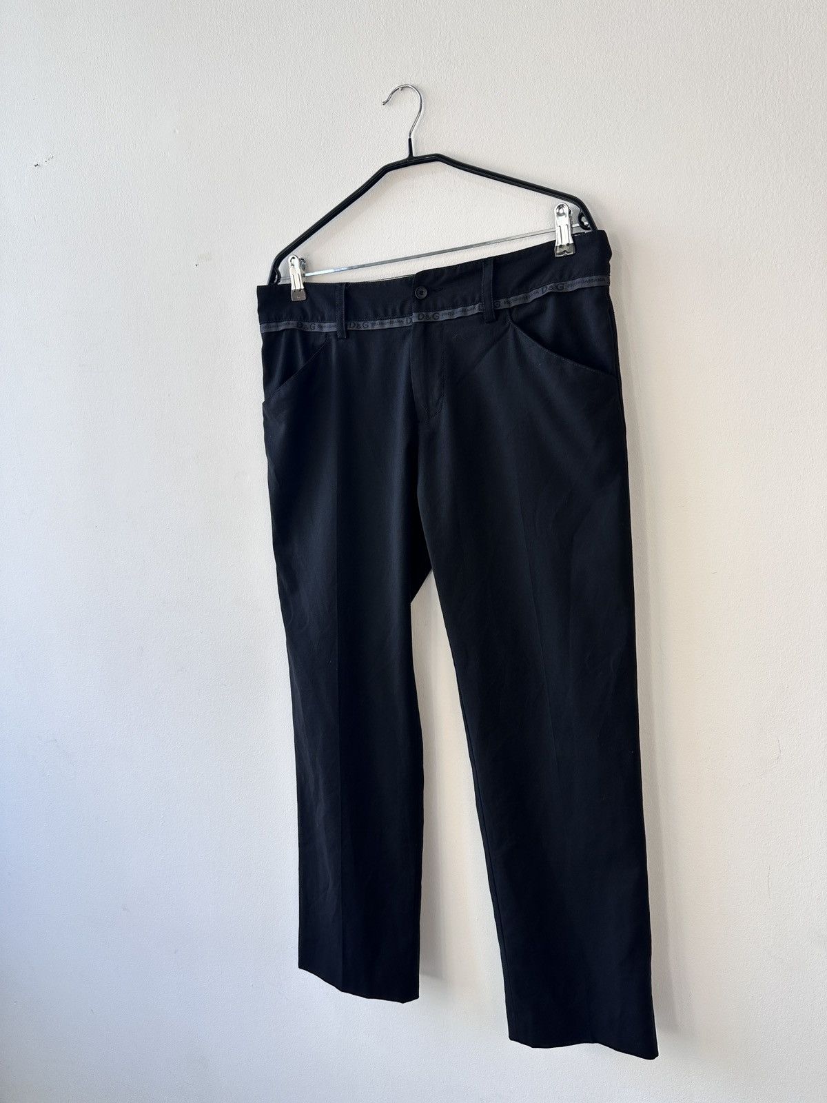 Dolce & Gabbana D&G Dolce & Gabbana Dress Pants Size 38/52 Wool Blend Italy Size US 38 / EU 54 - 3 Thumbnail