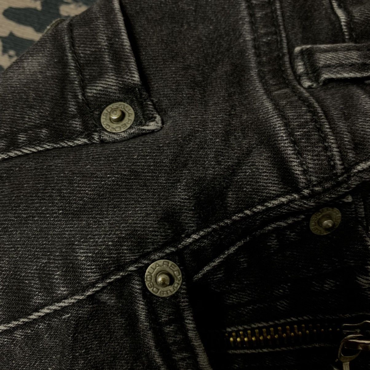 Dsquared2 Dsquared2 Riped Jeans Strech Pants Size US 31 - 7 Thumbnail