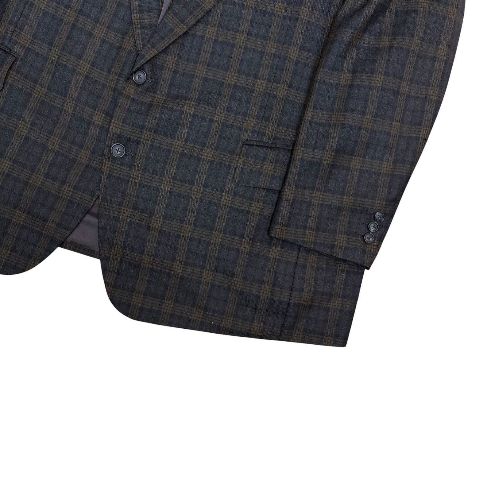 Vitale Barberis Canonico $600 VITALE BARBERIS CANONICO Blazer WOOL Sport Coat 50R Size 50R - 6 Thumbnail