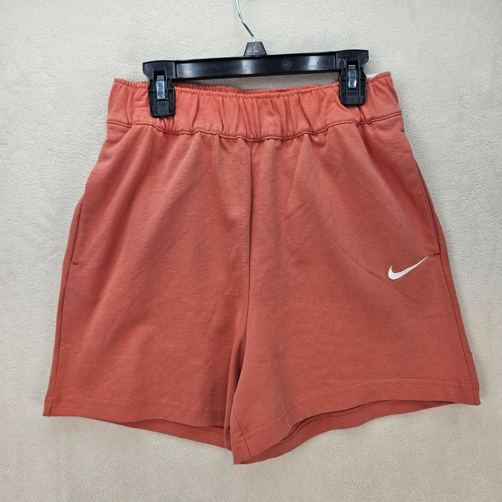 Nike NIKE SPORTSWEAR WOMEN'S XS COTTON JERSEY SHORTS MADDER ROOT Size 25" / US 0 / IT 36 - 1 Thumbnail