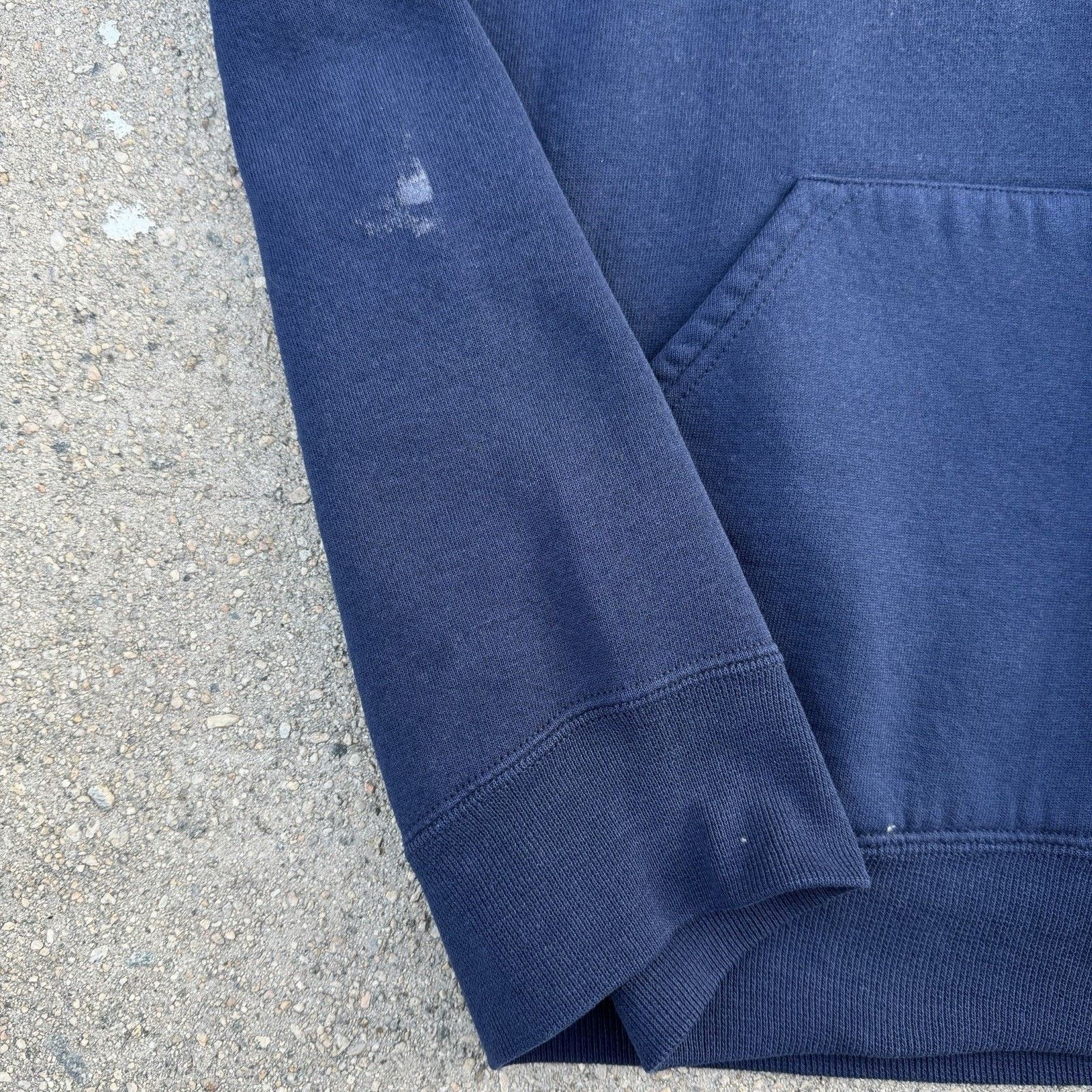 Russell Athletic Vintage 90s Russell Athletic Navy Blue Hoodie XXL Kanye West Size US XXL / EU 58 / 5 - 2 Thumbnail