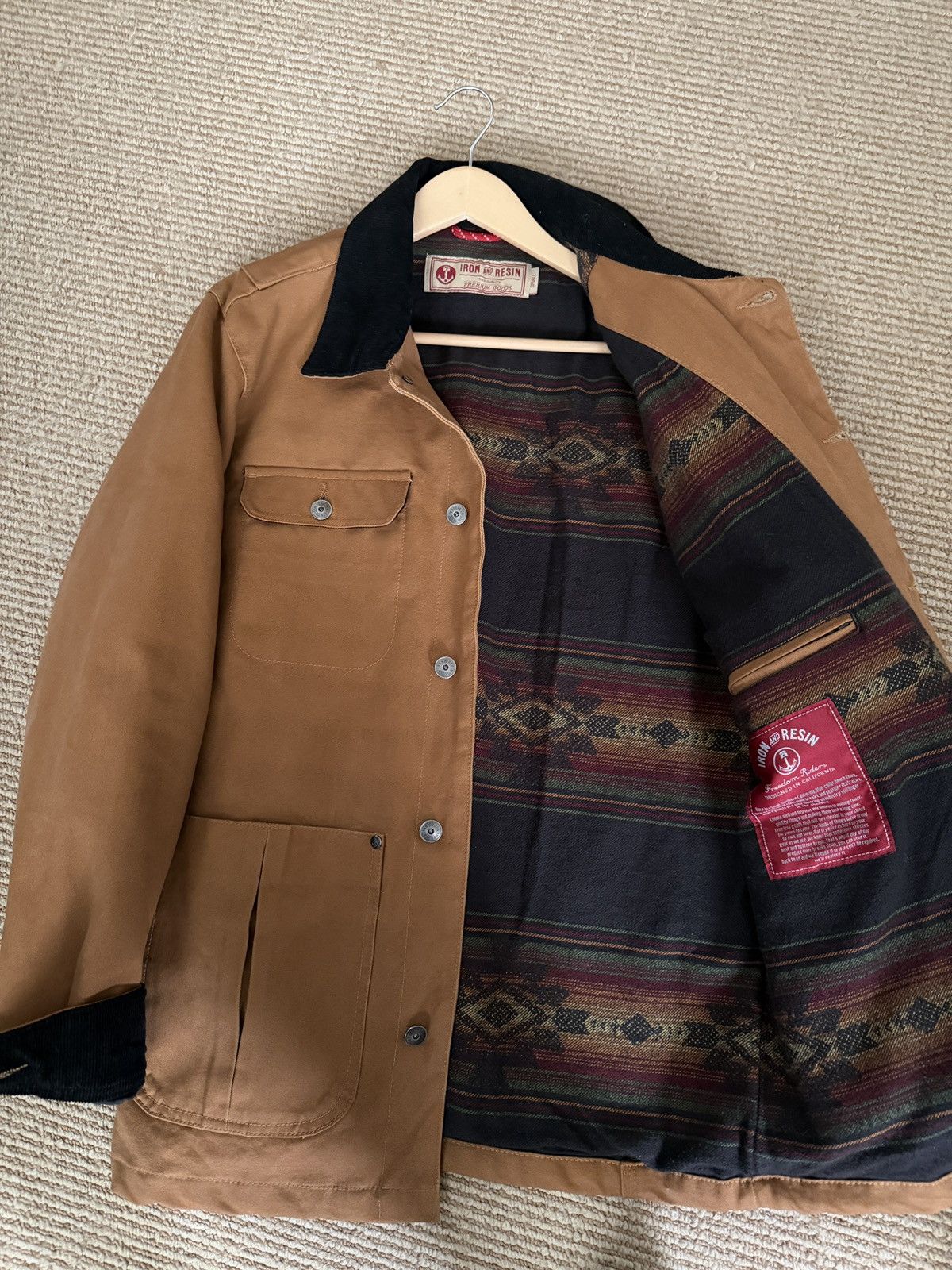 Iron & Resin Iron & Resin Remington Blanket Lined Chore Coat Size US S / EU 44-46 / 1 - 3 Thumbnail