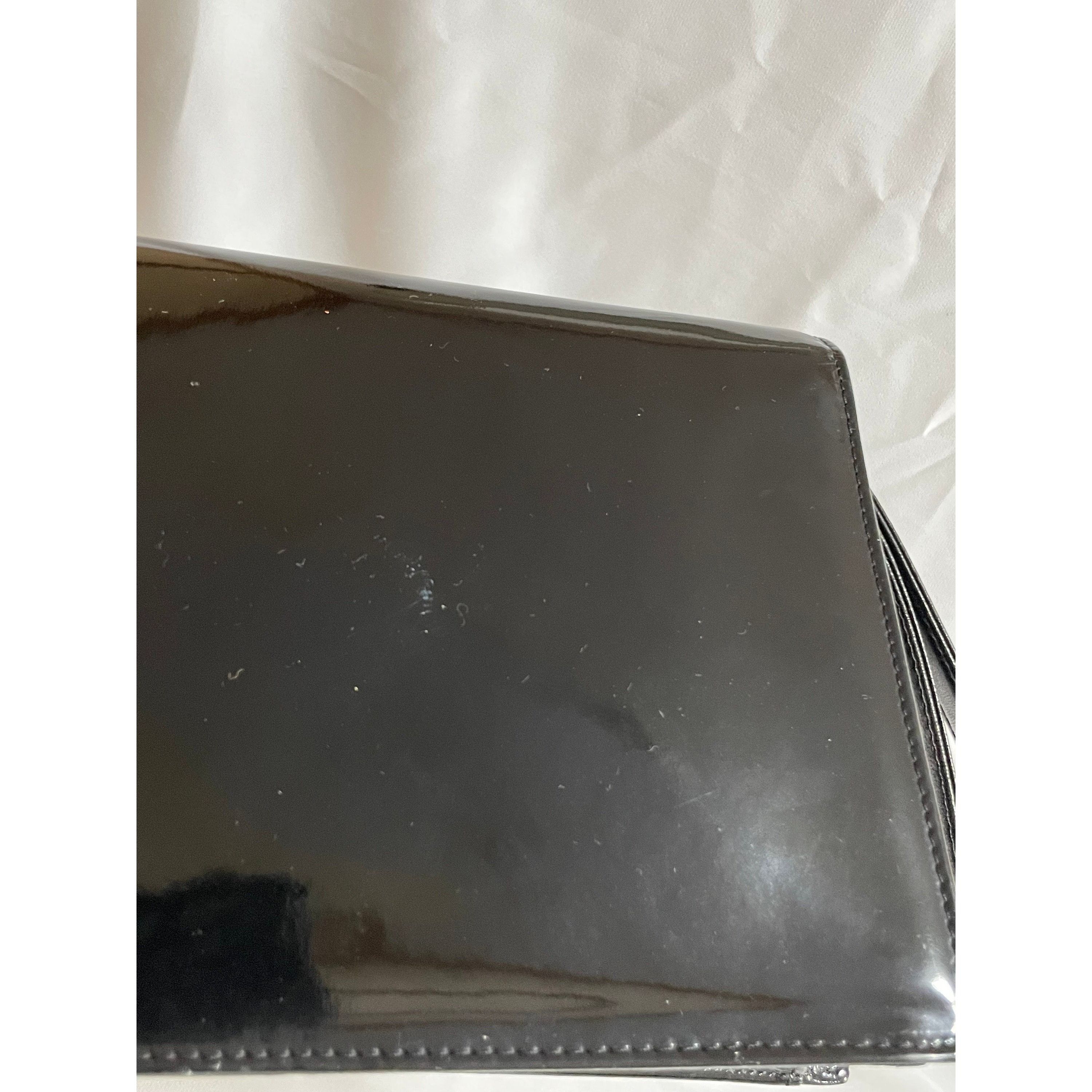 Chanel Vintage CHANEL patent enamel clutch bag, wristlet, just Size ONE SIZE - 6 Thumbnail