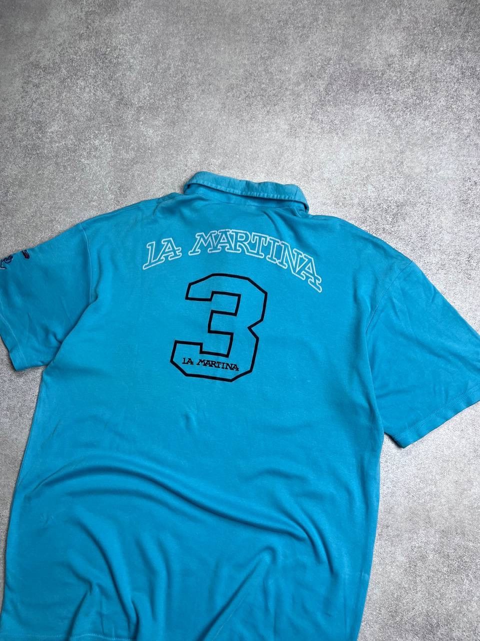 La Martina Vintage La Martina Miami Arena Polo Shirt Y2K XL Size US XL / EU 56 / 4 - 8 Thumbnail