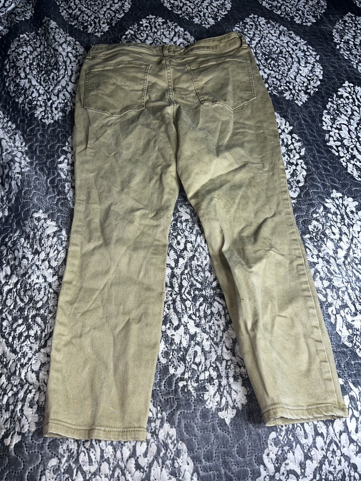 Other Wonderly Olive-Tan Men's Chinos Size 36" / US 14 / IT 50 - 6 Thumbnail