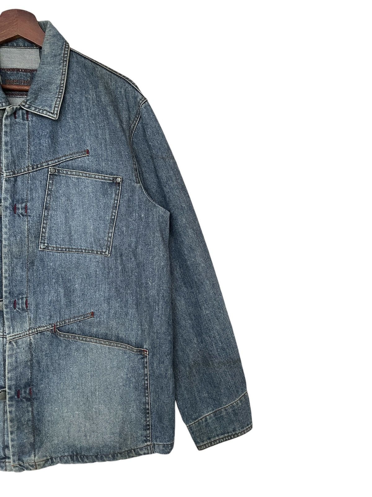 Marithe + Francois Girbaud Vintage Brand Marithe Francois Girbaud Denim Jacket 1990s Size US L / EU 52-54 / 3 - 6 Thumbnail