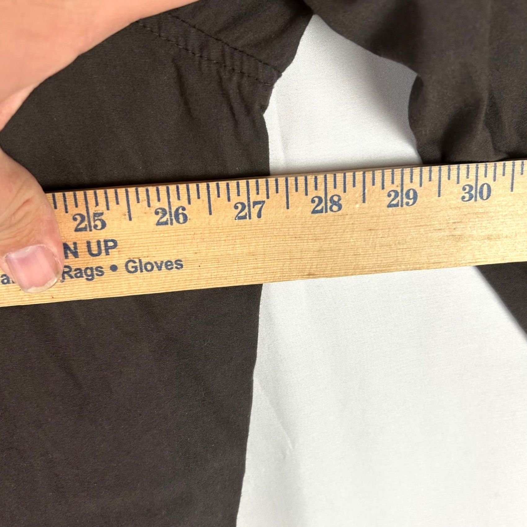 Roper Roper Western Snap Shirt Mens 2XL Brown Long Sleeve Contrast Piping Cotton Shirt Size US XXL / EU 58 / 5 - 6 Thumbnail