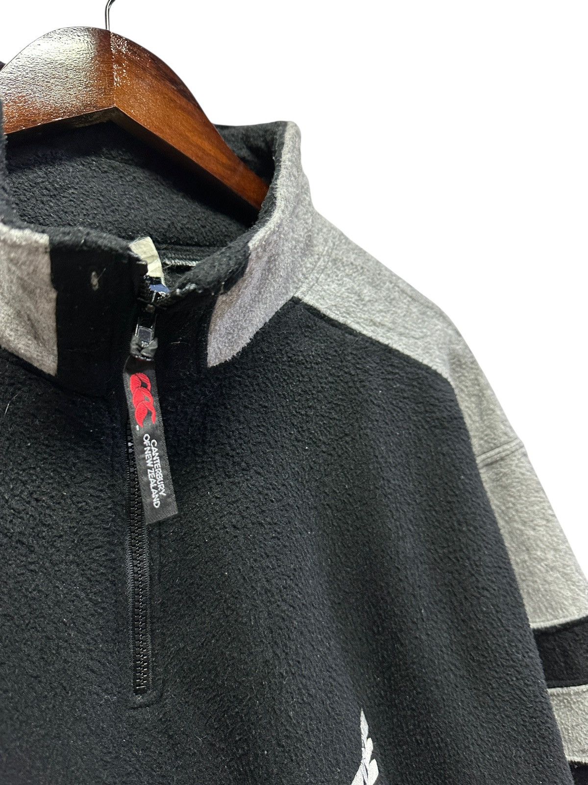 Canterbury of New Zealand 🔥vintage canterbury new zealand all black steinlager fleece Size US M / EU 48-50 / 2 - 9 Thumbnail