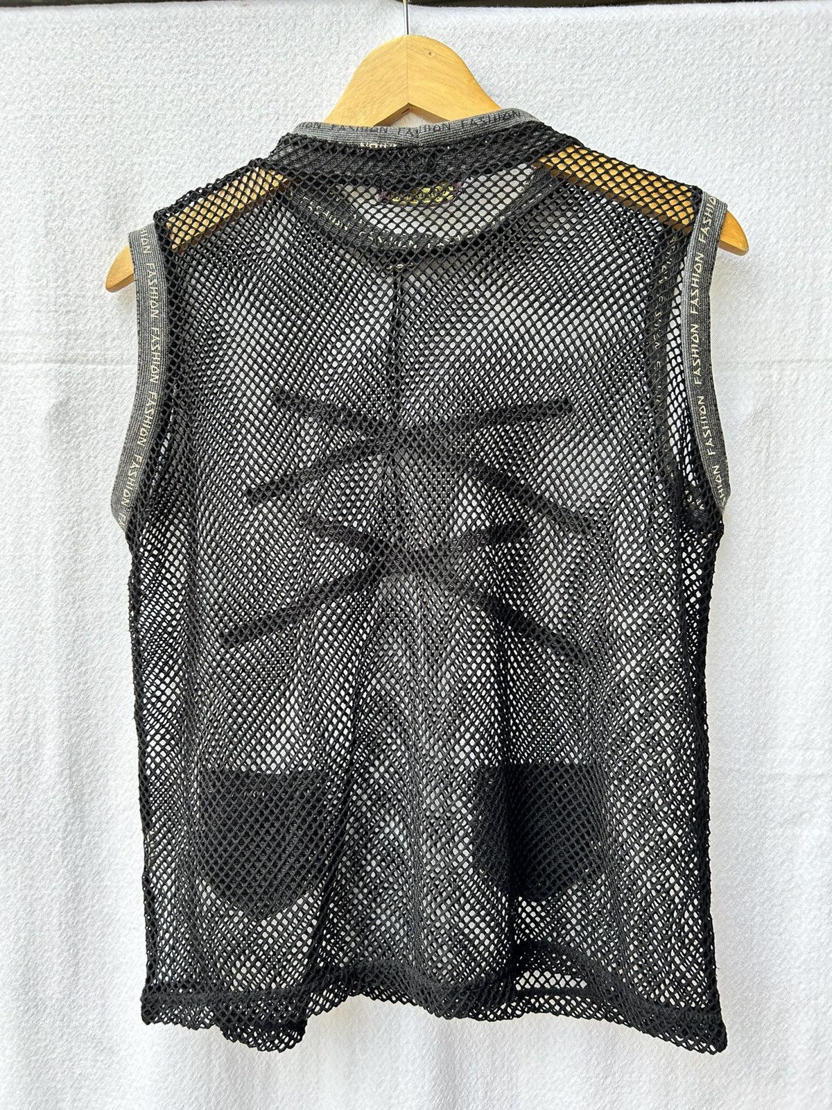 Beauty Beast × If Six Was Nine × KMRii Open fishnet tanktop double pocket japan style Size US M / EU 48-50 / 2 - 2 Thumbnail