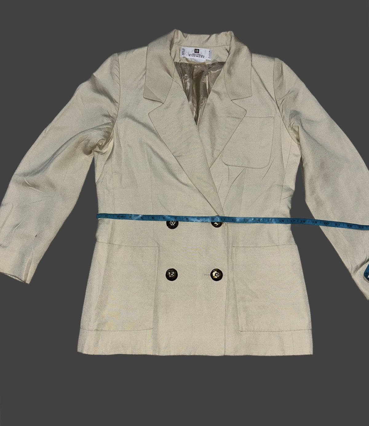 Givenchy Givenchy Blazer Woman Ivory Size XS / US 0-2 / IT 36-38 - 12 Thumbnail