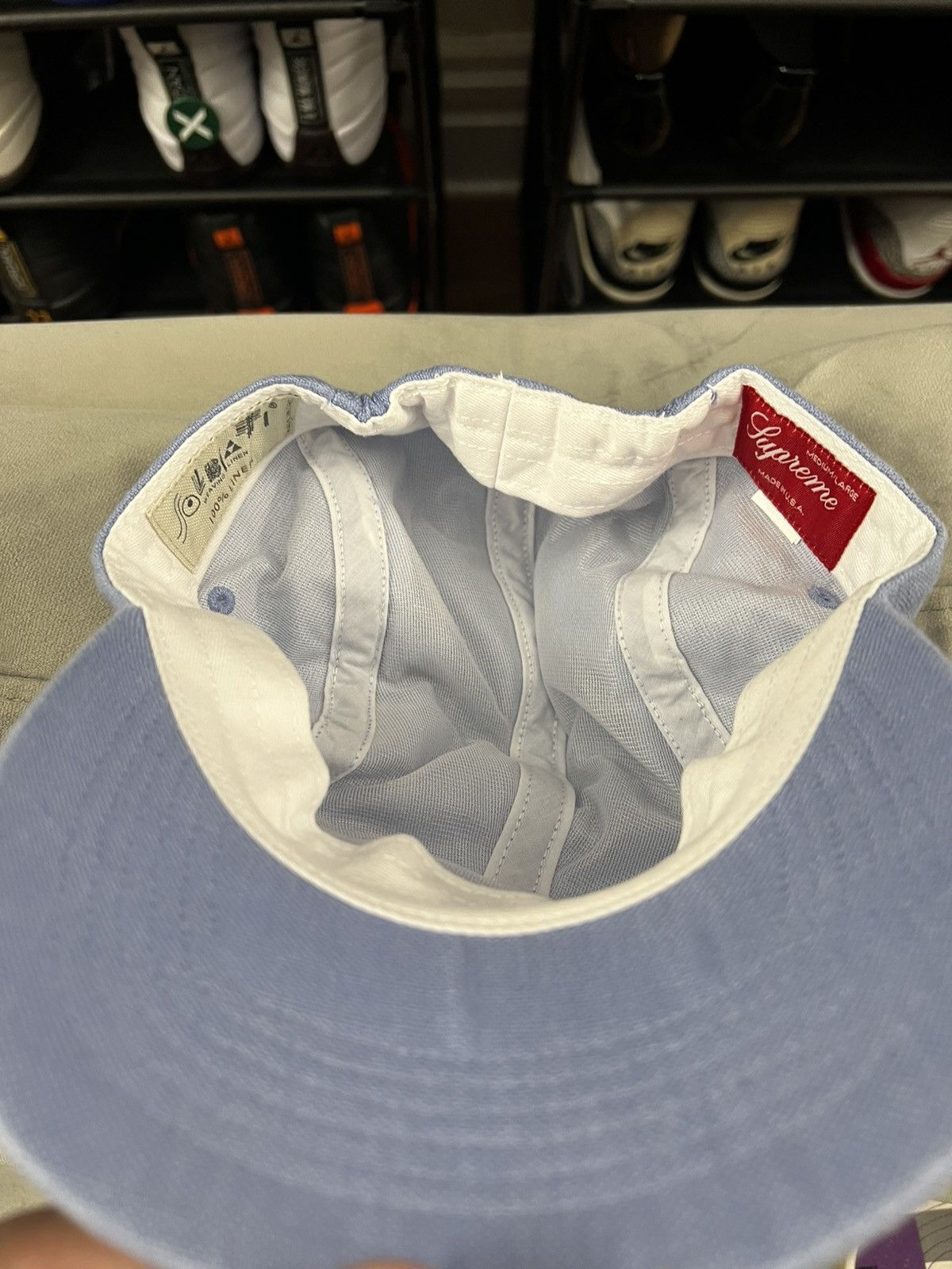 Supreme Supreme Blue Cap Size ONE SIZE - 3 Thumbnail