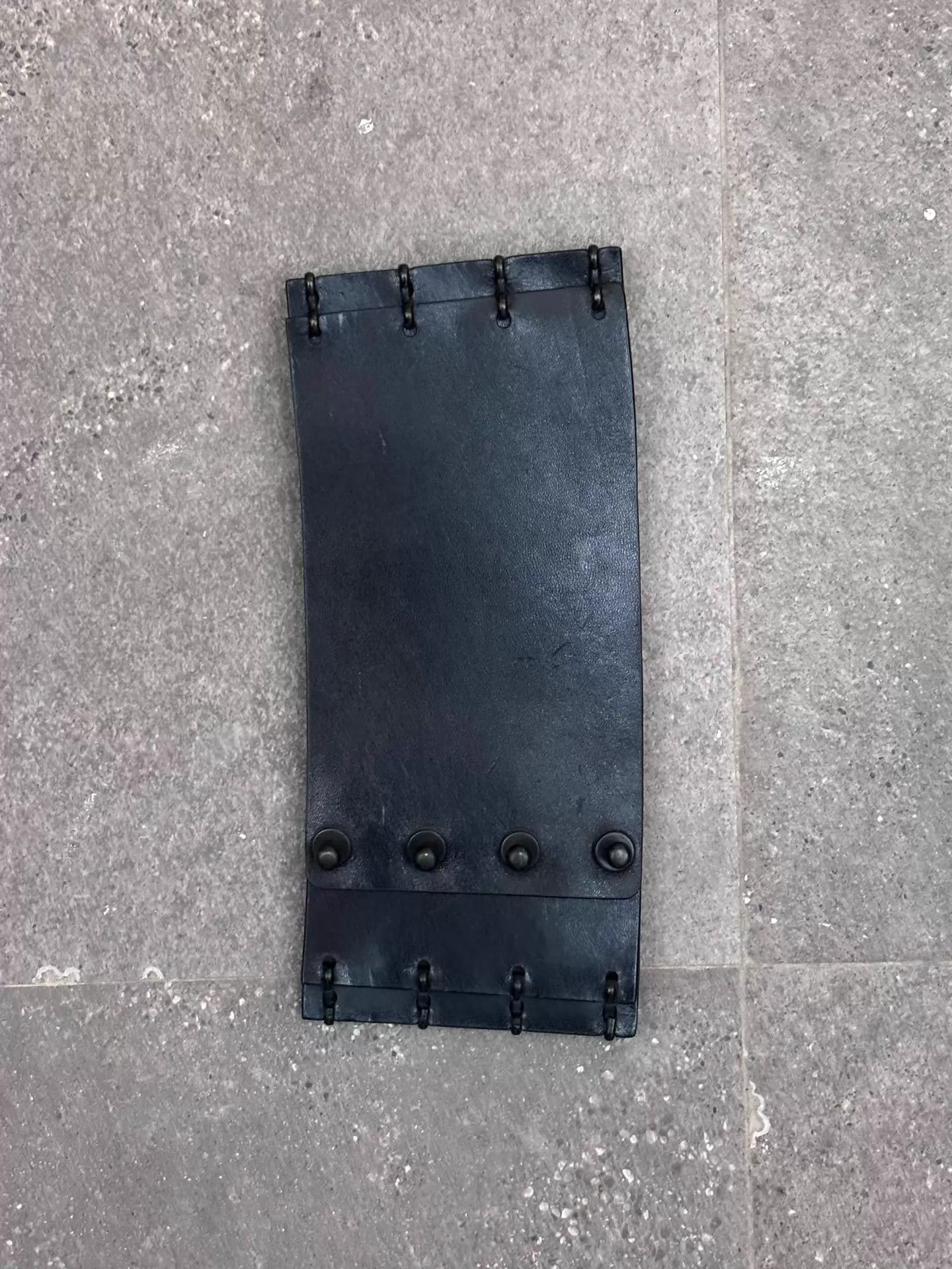 Ann Demeulemeester Ann Demeulemeester 4-Panel Cowhide Waist Belt Size S Size ONE SIZE - 1 Thumbnail