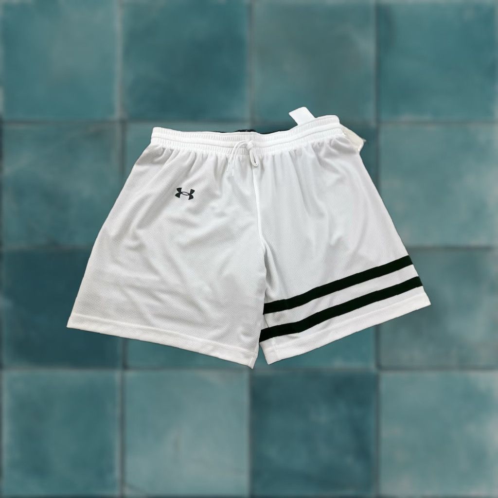 VINTAGE Under Armour Shorts Mens Large Reversible Athletic 90s Activewear Gym