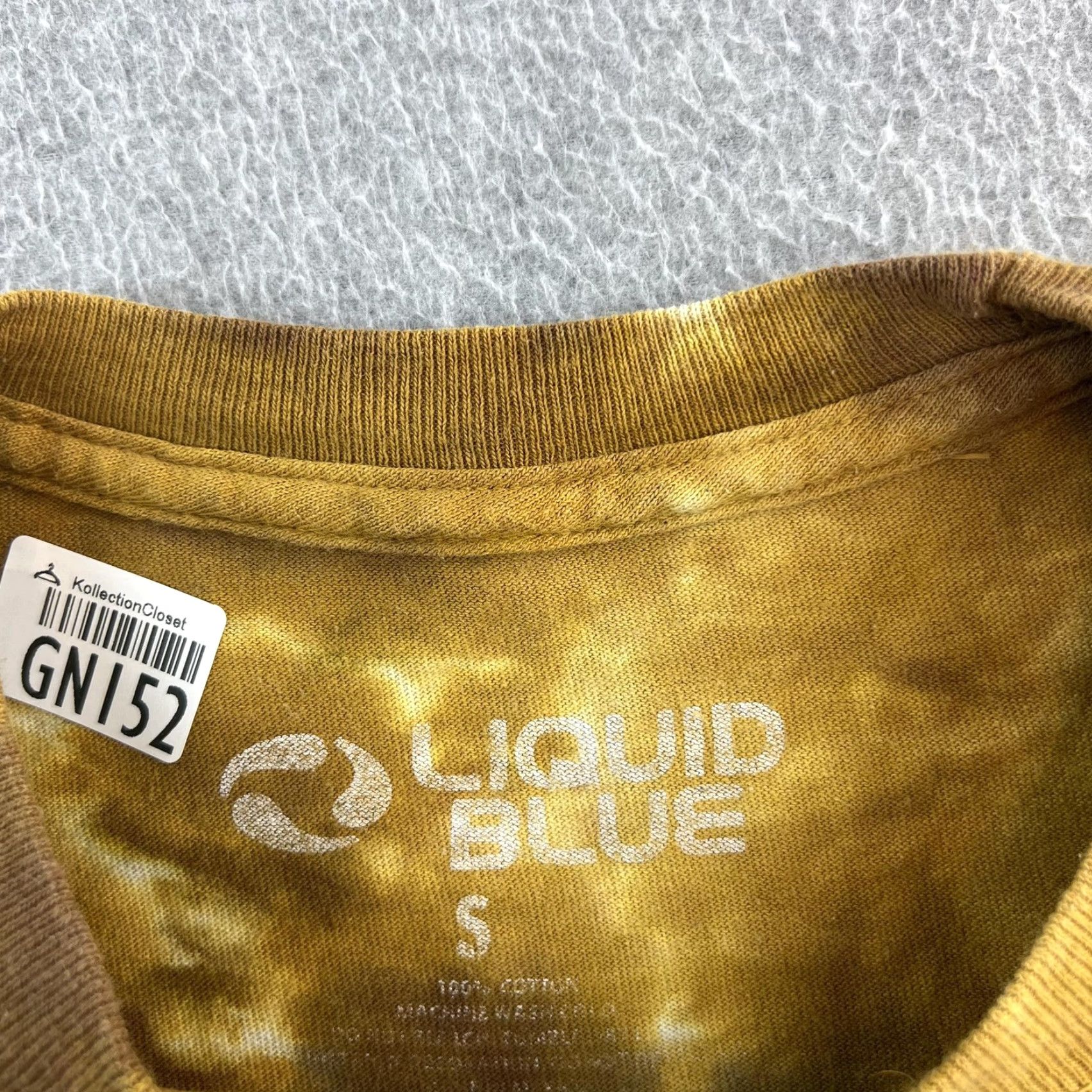 Liquid Blue Liquid Blue Transcend Shirt Mens Small Brown Tie Dye Psychedelic Cosmic Graphic Shirt Size US S / EU 44-46 / 1 - 7 Thumbnail