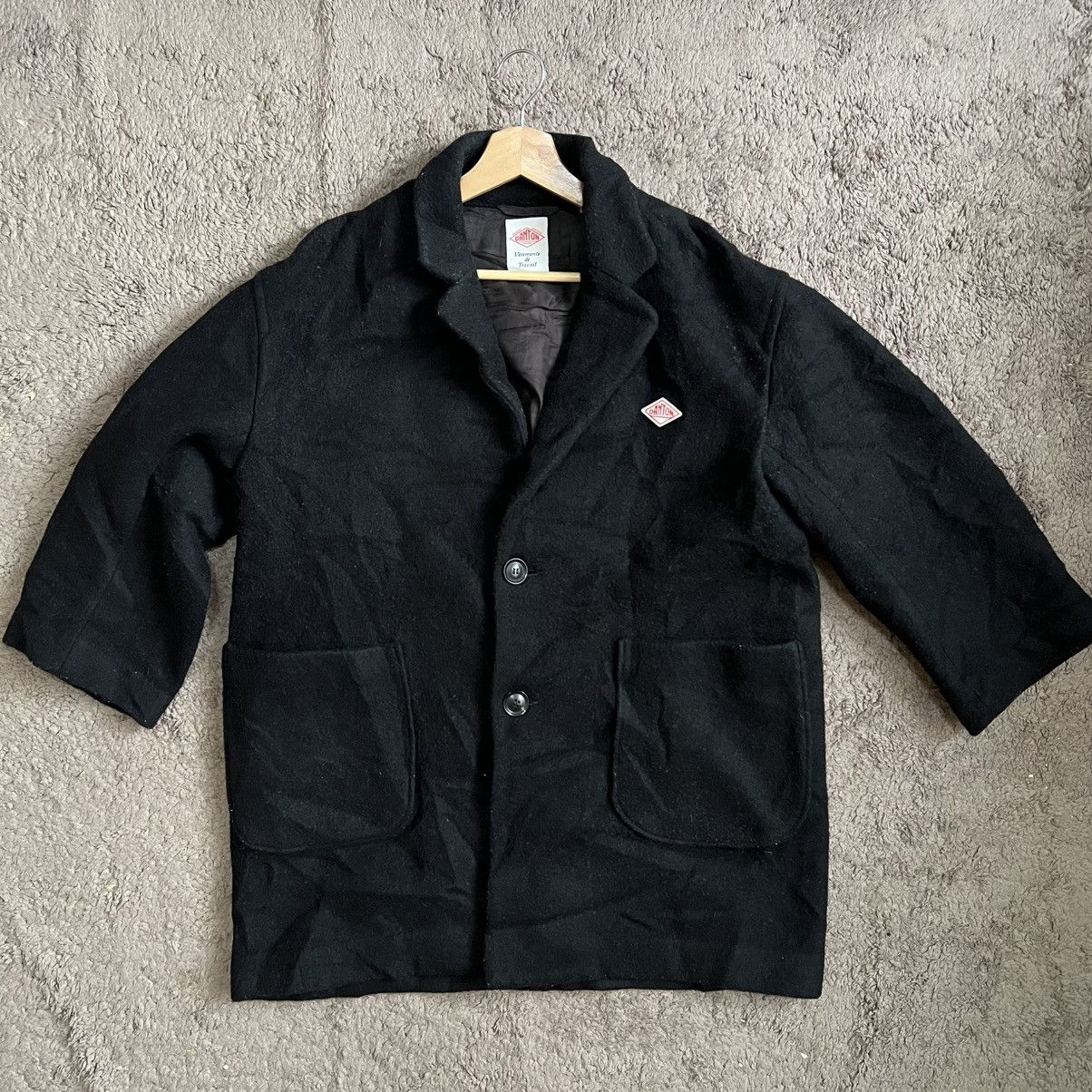 Danton × Designer × Japanese Brand Authentic danton coverall wool jacket Size XS / US 0-2 / IT 36-38 - 2 Thumbnail