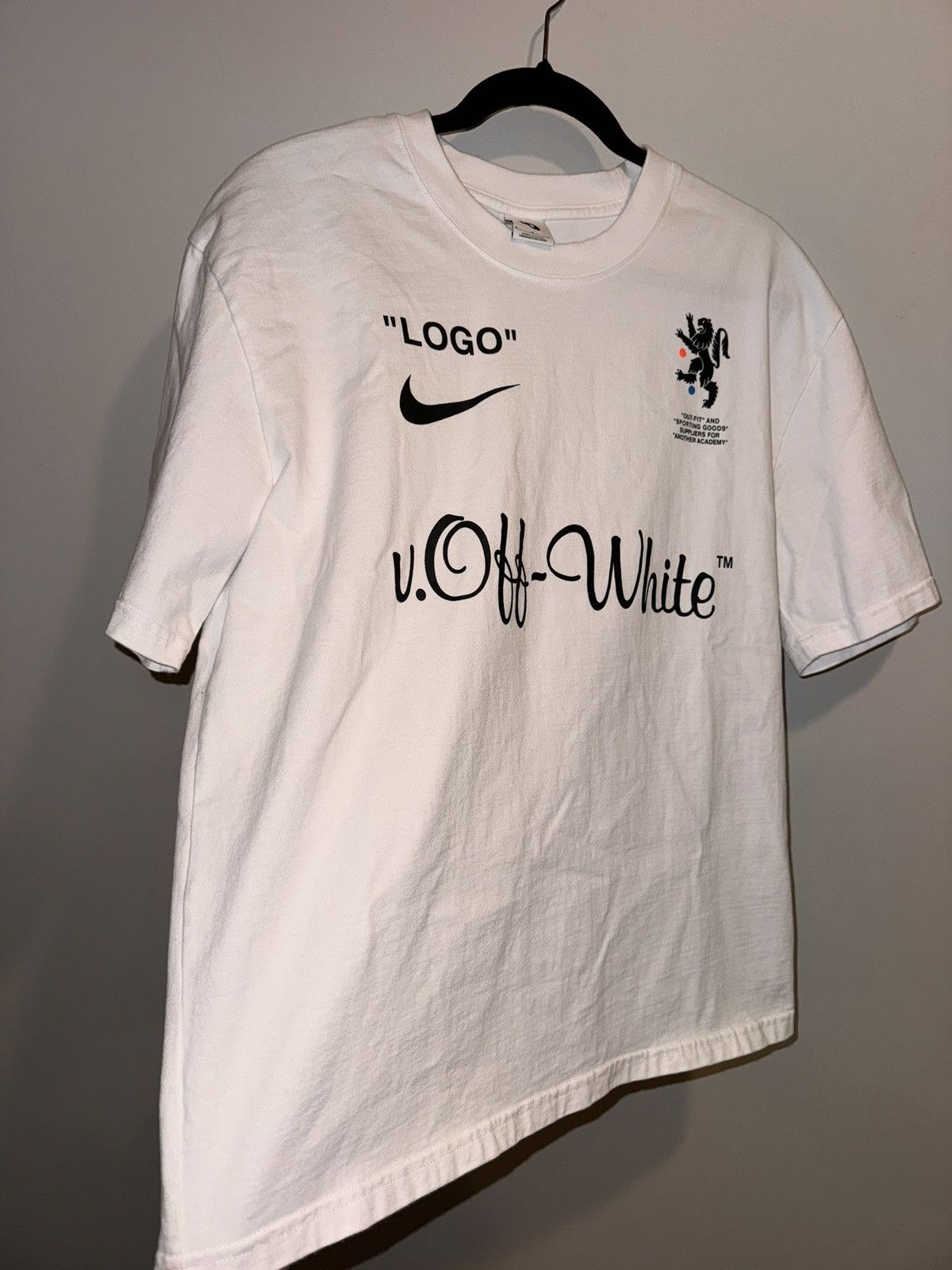 Nike × Off-White Nike Lab x OFF-WHITE Mercurial NRG X Tee Size Medium Size US M / EU 48-50 / 2 - 4 Thumbnail