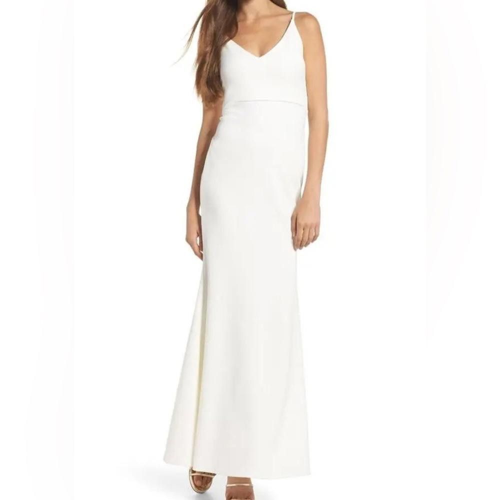 Lulus l White Infinite Glory BodyCon Maxi Dress XS Maxi Dresses