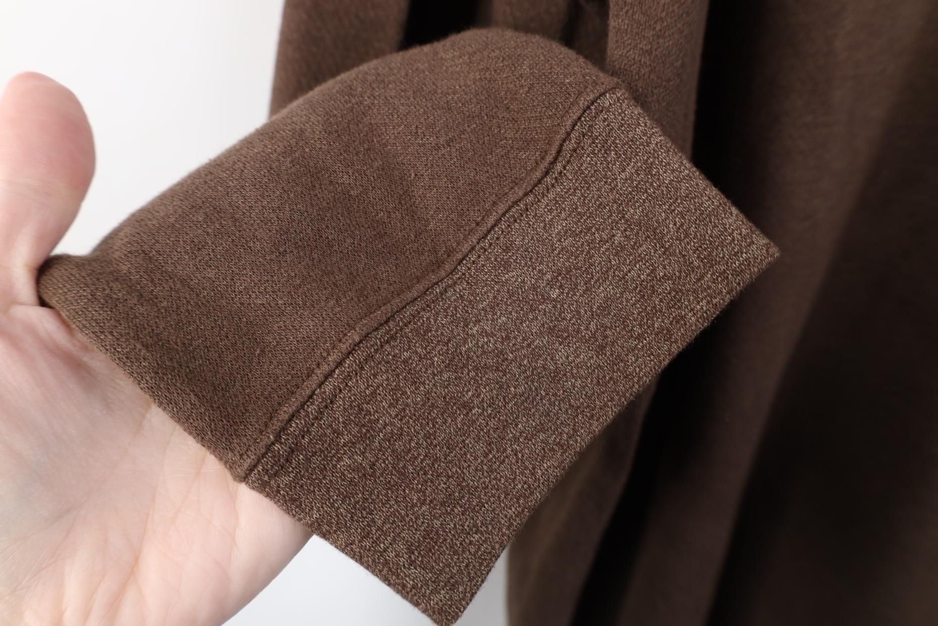 Vintage Vintage 90s Streetwear Collared Long Sleeve Rugby Polo Brown Size US XXL / EU 58 / 5 - 7 Thumbnail