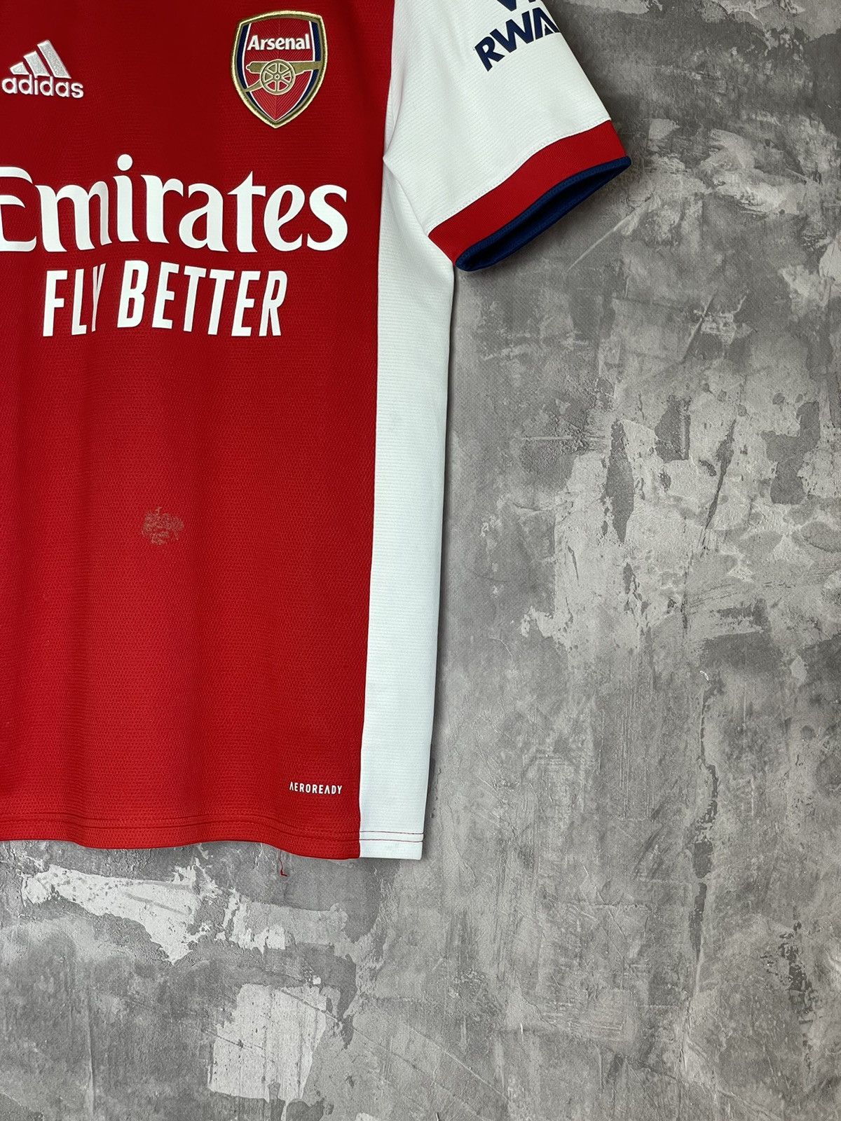 Adidas Arsenal Soccer Jersey Fly Better t shirt 2020/21 Size US XS / EU 42 / 0 - 6 Thumbnail