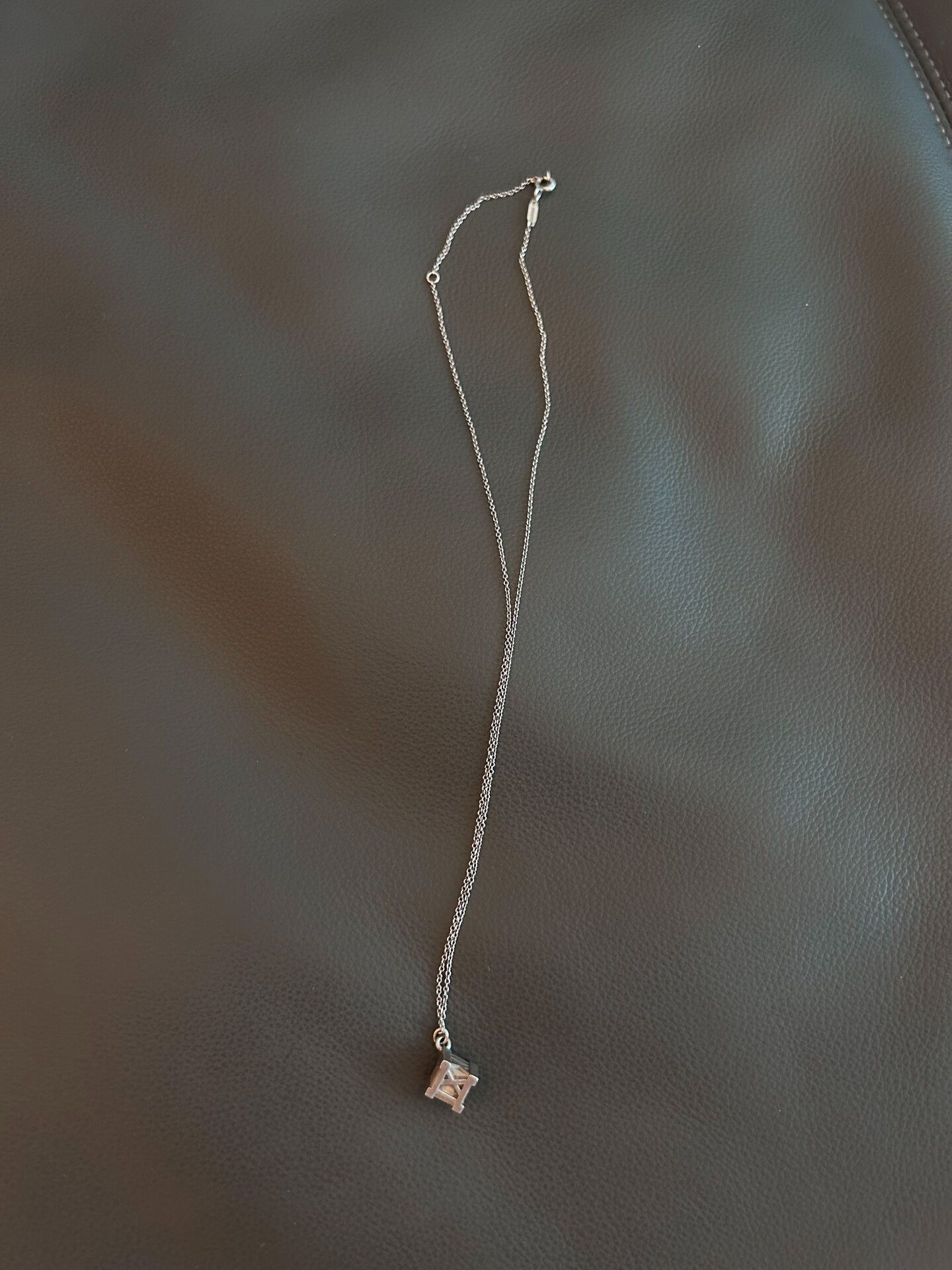 Tiffany & Co. Tiffany Roman Numeral Necklace in Silver Size ONE SIZE - 1 Thumbnail