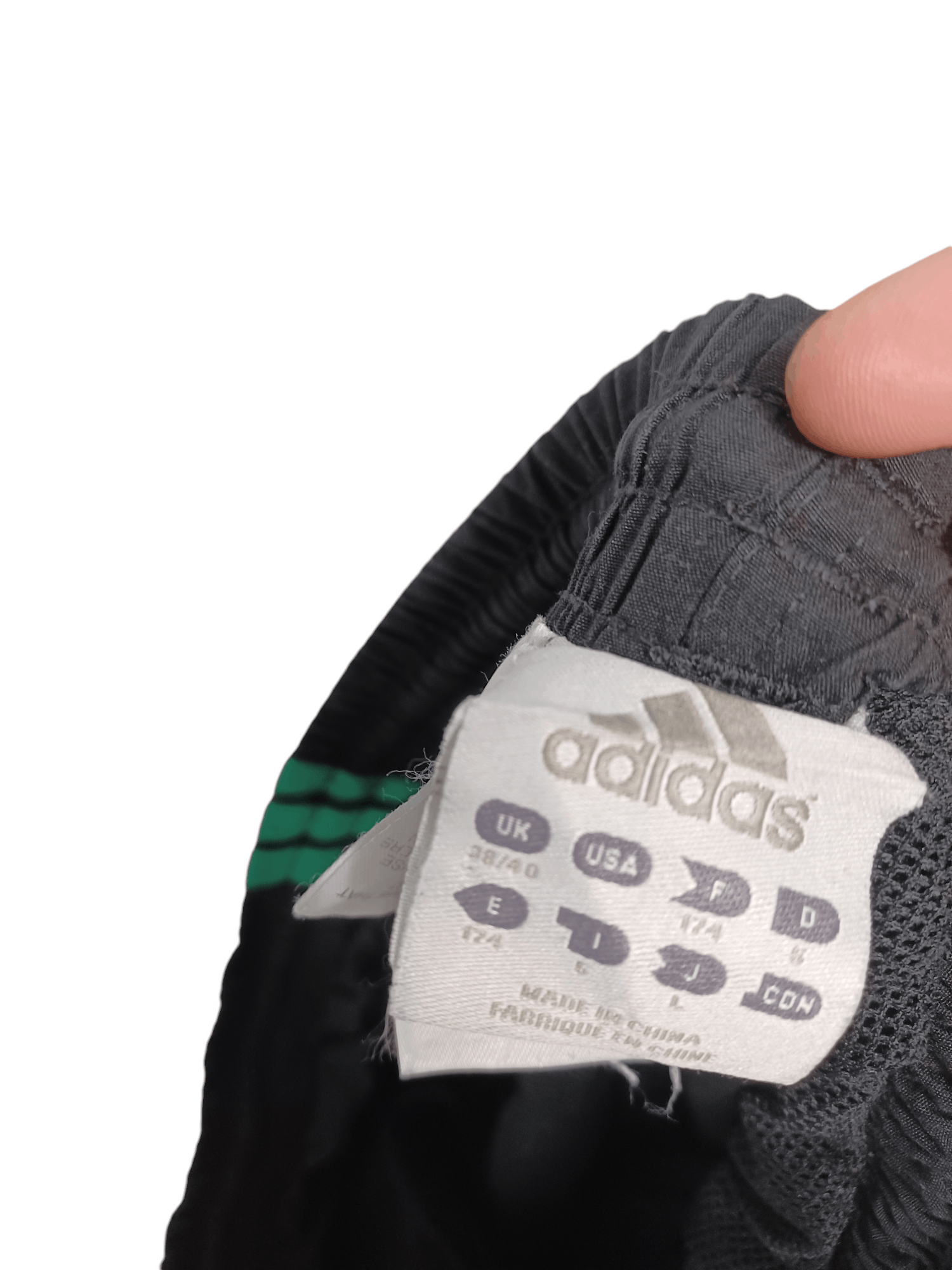 Adidas ADIDAS VINTAGE 2008 NYLON DRILL SWEATPANTS SOCCER Size US 32 / EU 48 - 4 Thumbnail