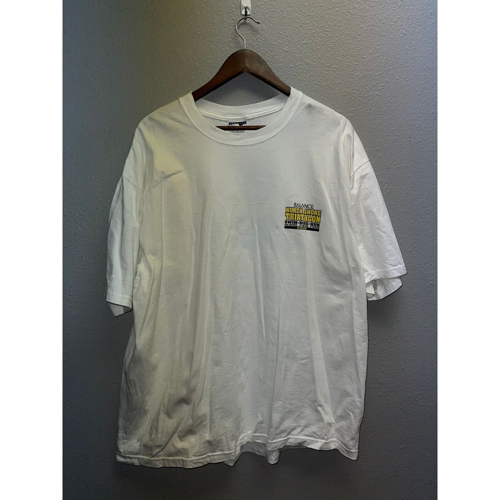 Jerzees Vintage North Shore Triathlon Shirt 1999 Balance Hawaii XL Size US XL / EU 56 / 4 - 2 Thumbnail