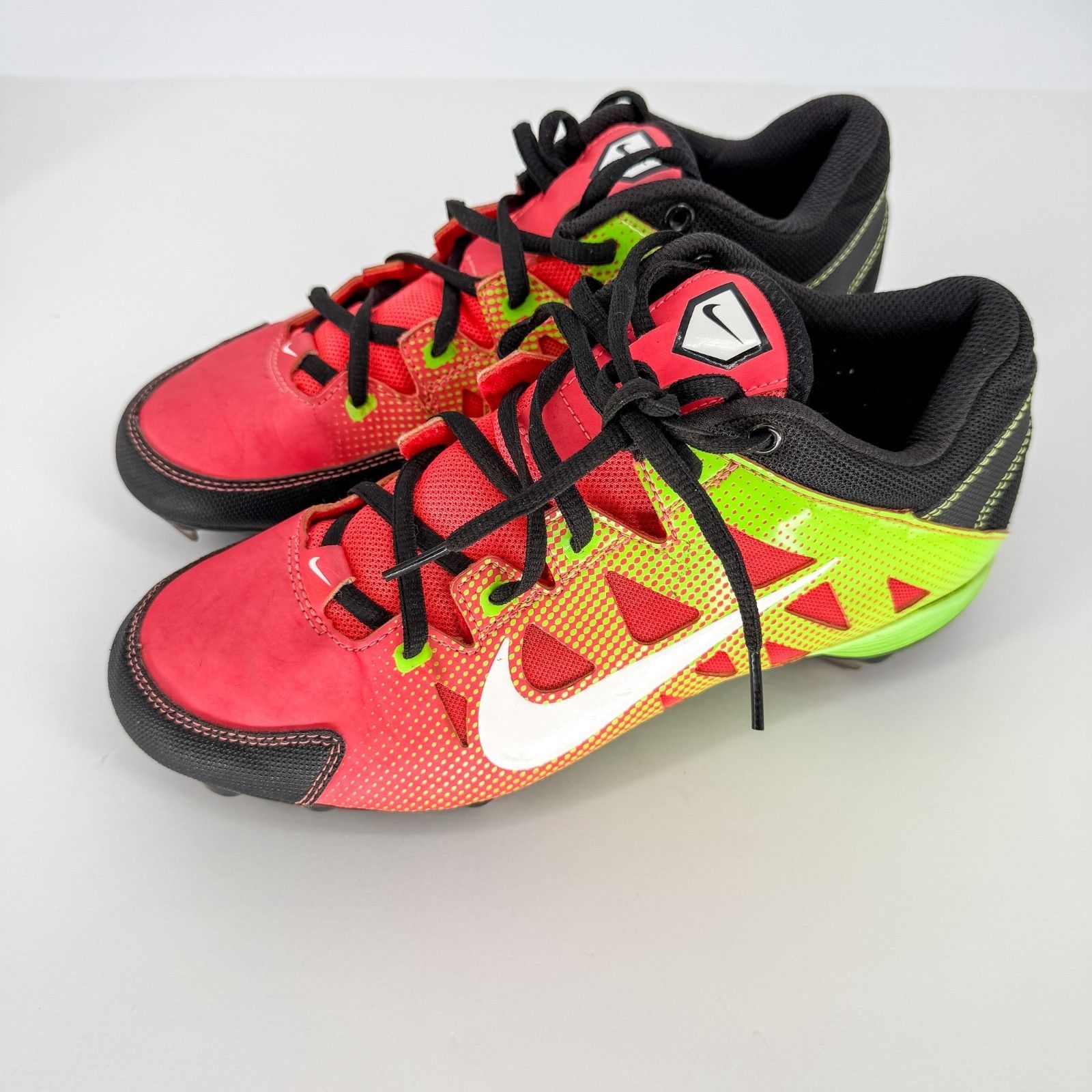 Nike Nike Womens HyperDiamond Softball Metal Cleats Style 684696- Size US 9 / IT 39 - 1 Thumbnail