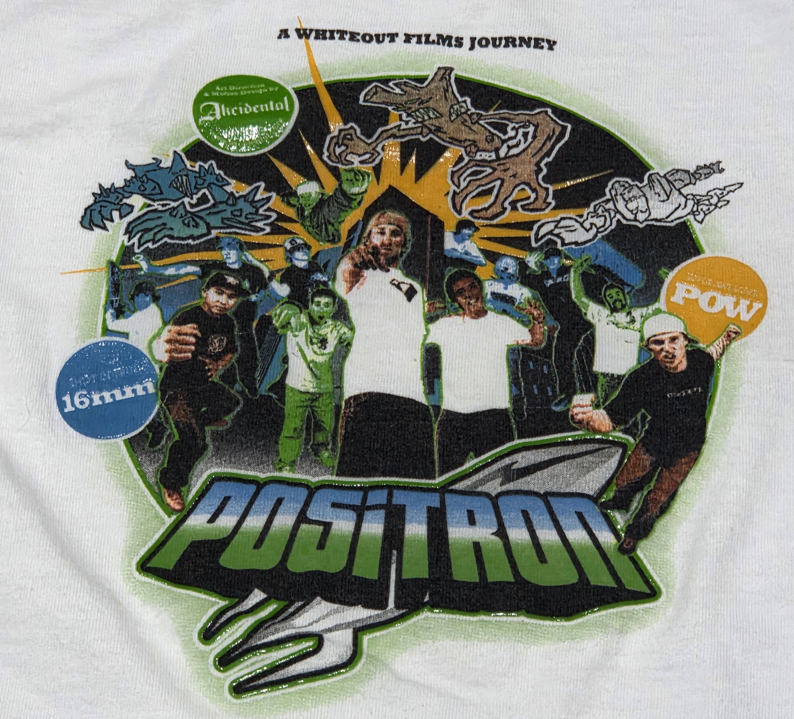 Vintage Vintage POSITRON Whiteout Films Movie OG Board Promo T Shirt Size US S / EU 44-46 / 1 - 5 Thumbnail