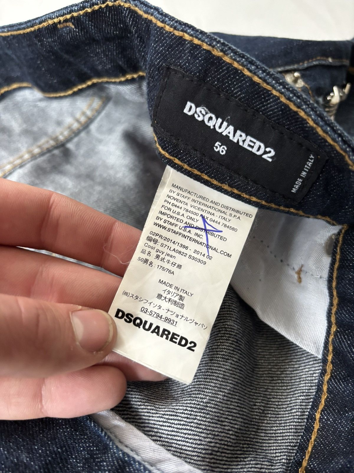 Dsquared2 Dsquared2 Barbed Wire Studs Jeans Size US 38 / EU 54 - 9 Thumbnail