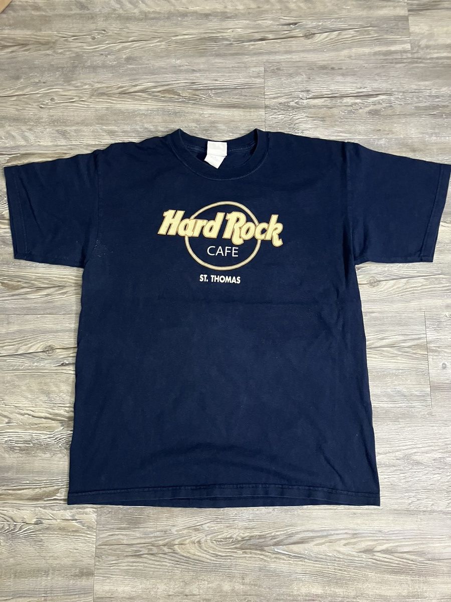 Hard Rock Cafe Vintage Hard Rock Cafe, St. Thomas, Blue, Size L Size US L / EU 52-54 / 3 - 1 Thumbnail