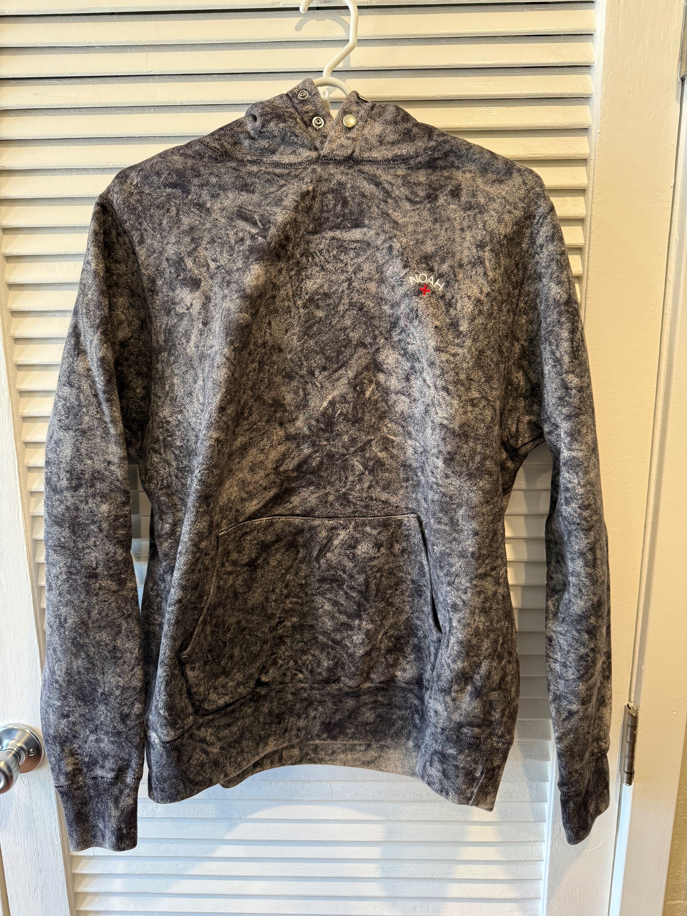 Noah Overdyed Double-Snap Hoodie Size US S / EU 44-46 / 1 - 1 Thumbnail