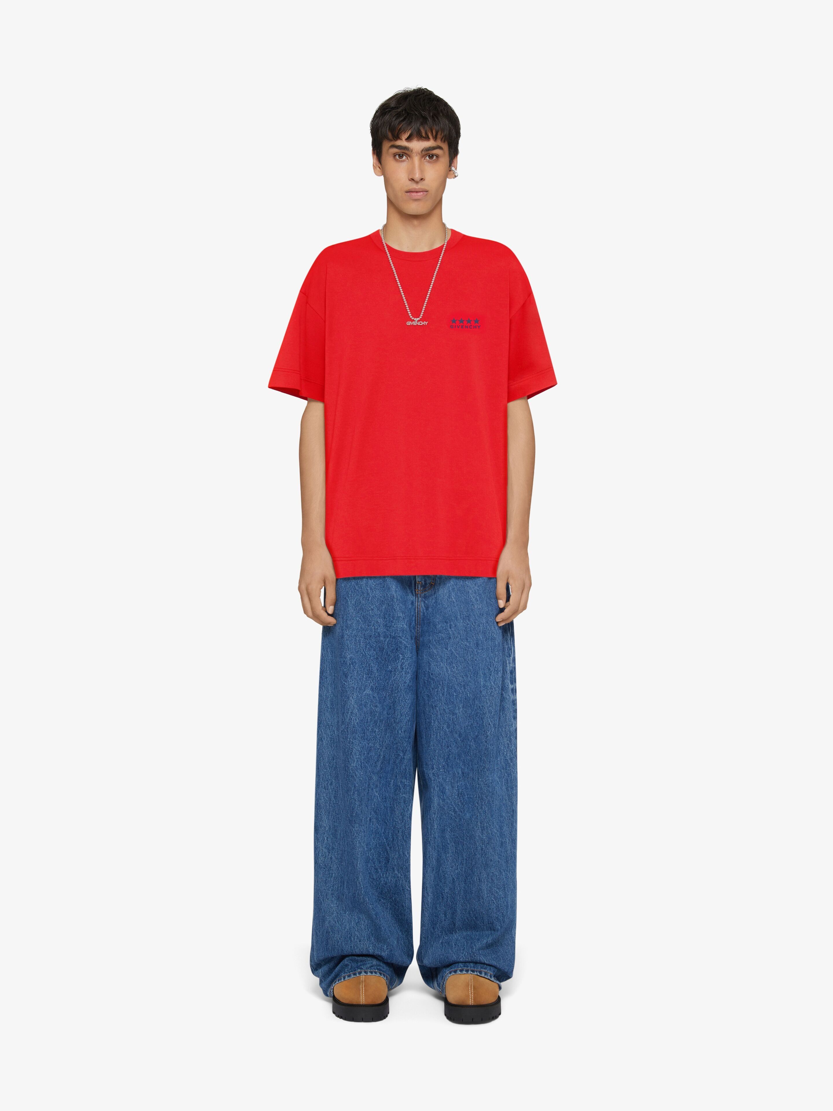 Givenchy o1w1db10325 Short Sleeve Base in Red Size US XXL / EU 58 / 5 - 2 Thumbnail