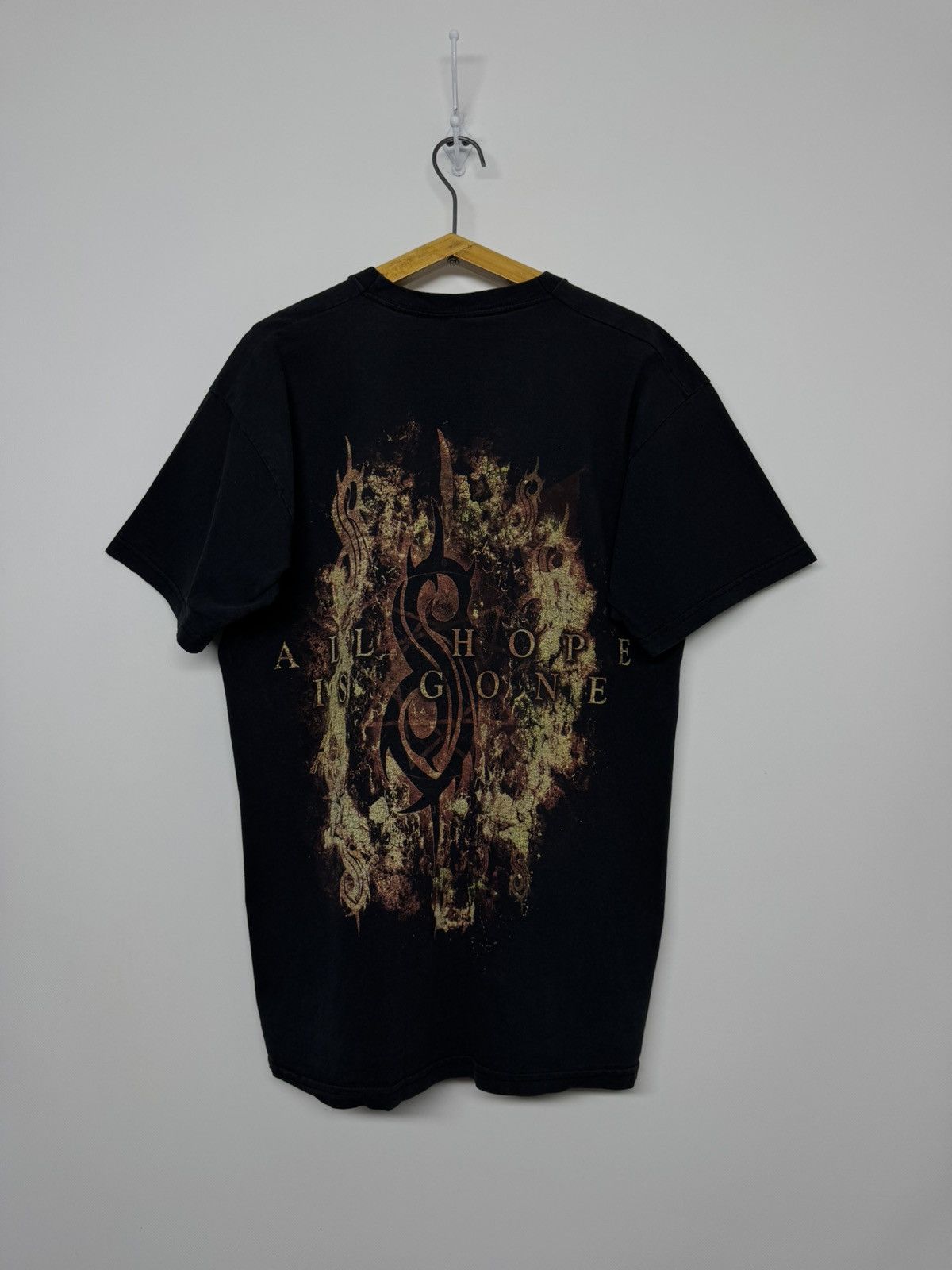 Fruit Of The Loom Vintage Y2k 2009 Slipknot All Hope Is Gone Tour T-Shirt Size US M / EU 48-50 / 2 - 4 Thumbnail